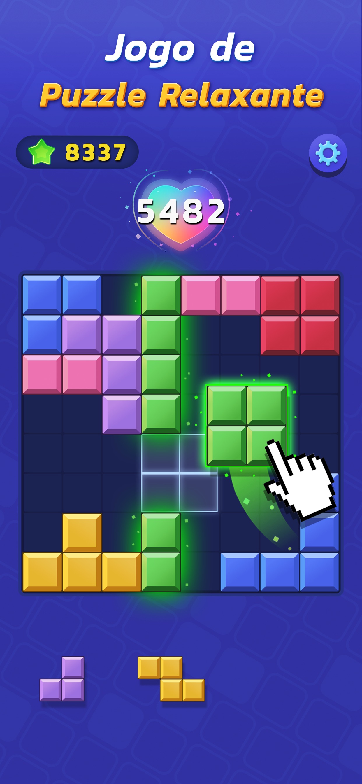 Captura de ecrã 2 da app Woodoku Blast