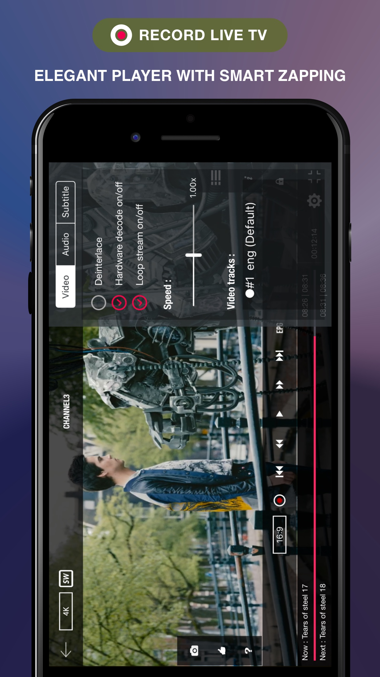 Captura de ecrã 2 da app GSE SMART IPTV PRO
