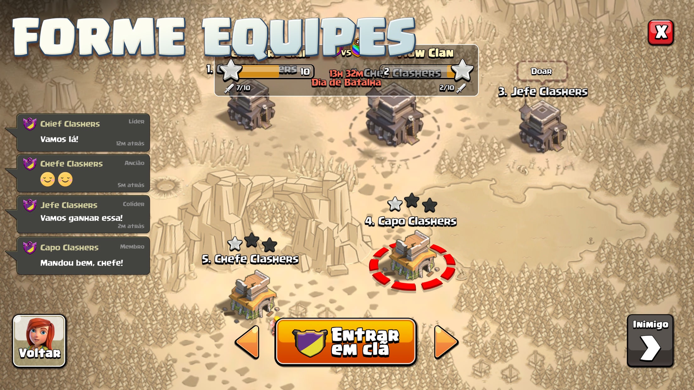 Captura de ecrã 3 da app Clash of Clans