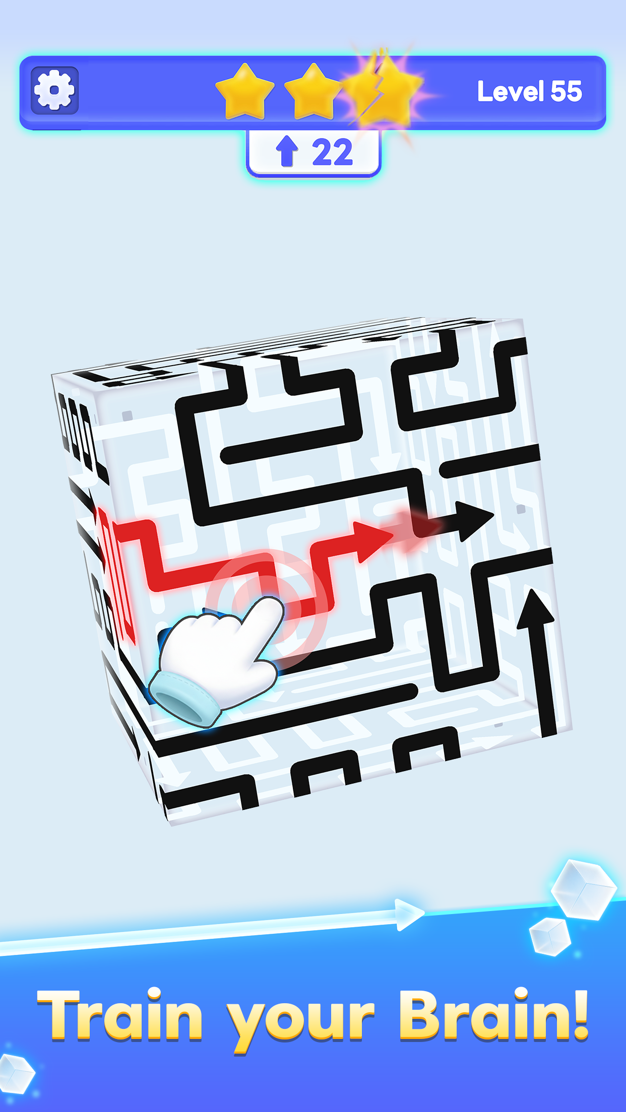 Captura de ecrã 3 da app CubeAway - 3DPuzzle