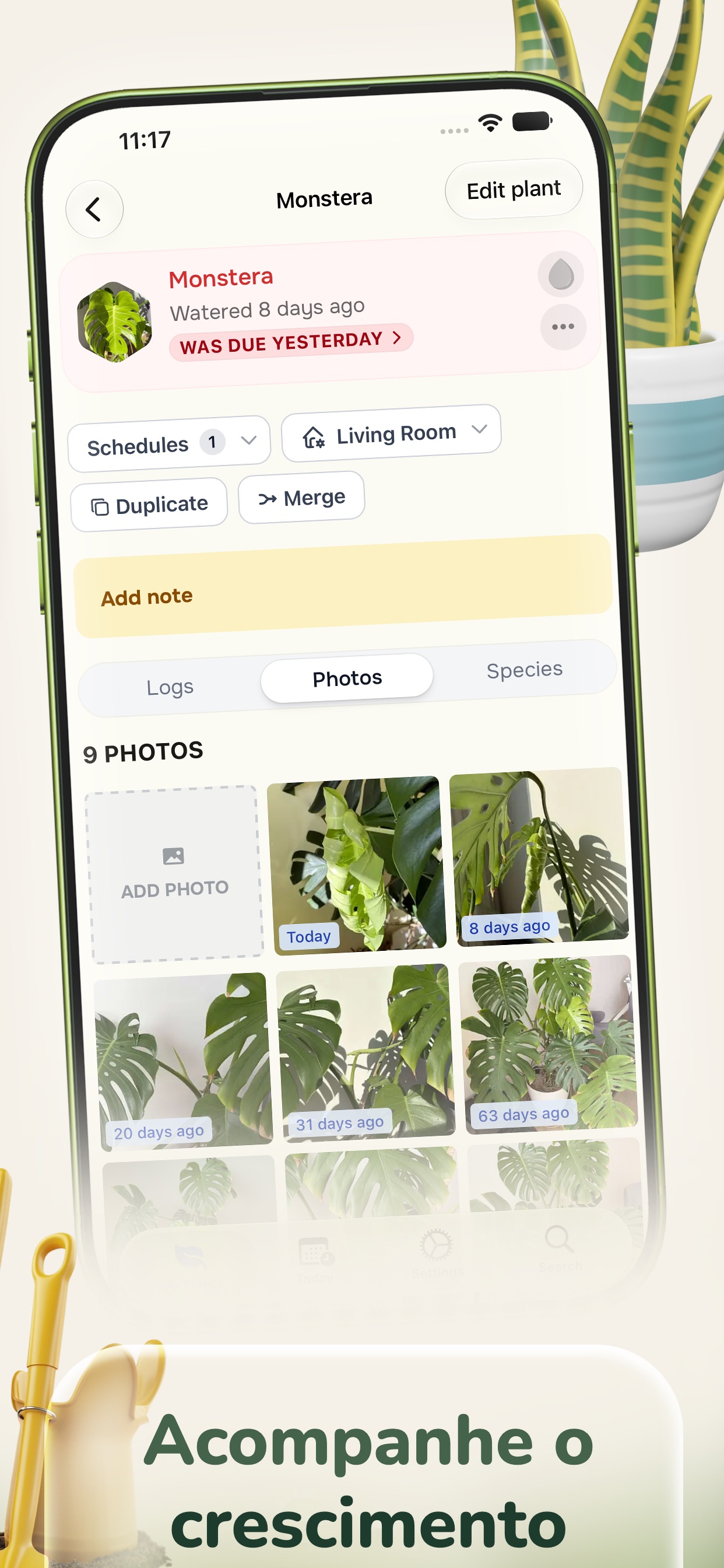 Captura de ecrã 4 da app Cuidado de Plantas - Ploi