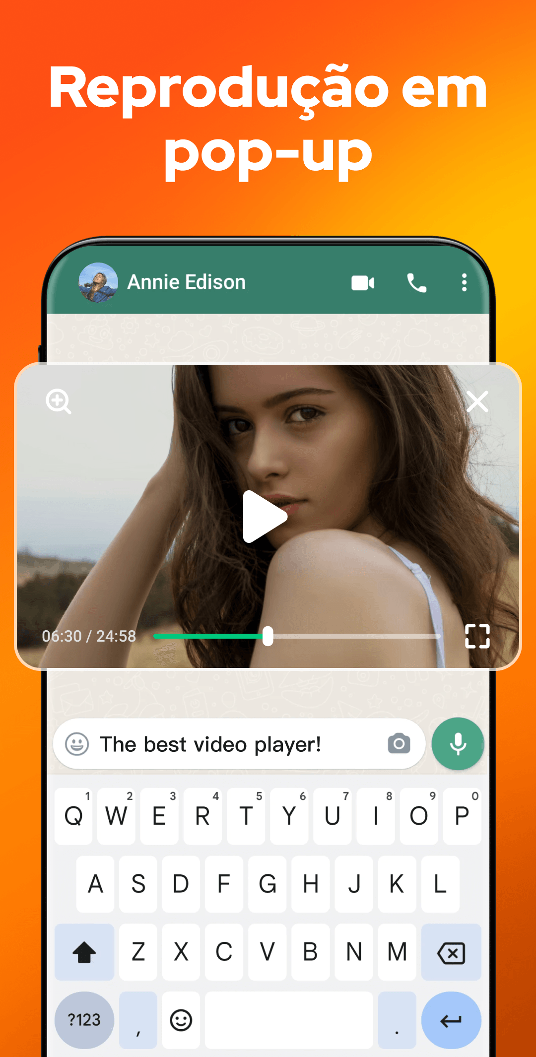 Captura de ecrã 4 da app Reprodutor de Vídeo – AnyPlay
