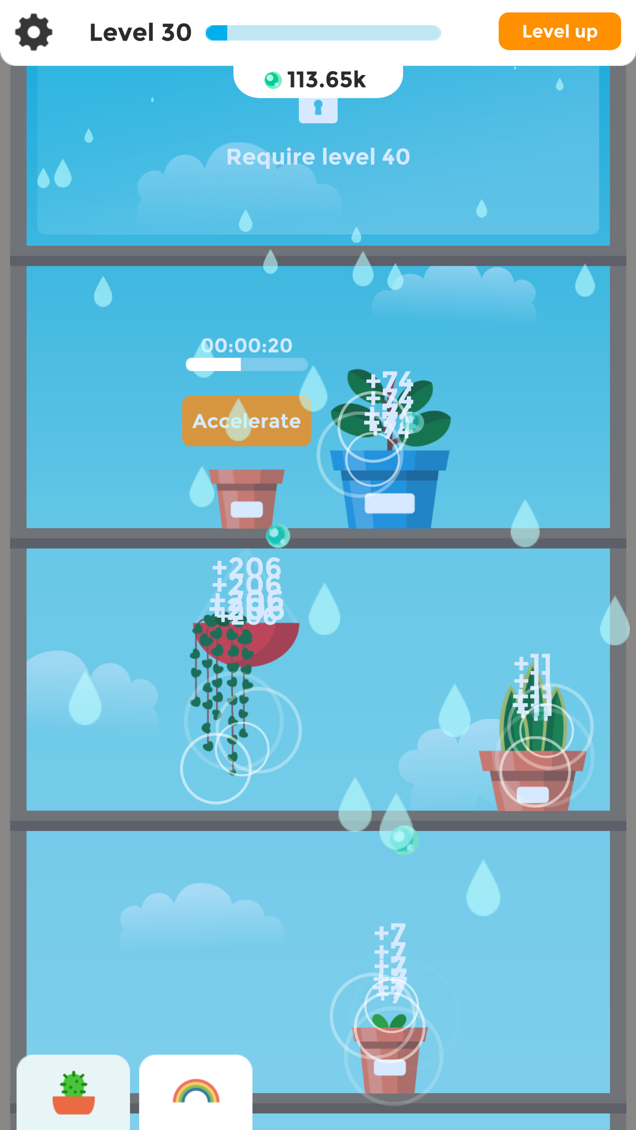 Captura de ecrã 4 da app Terrarium: Garden Idle