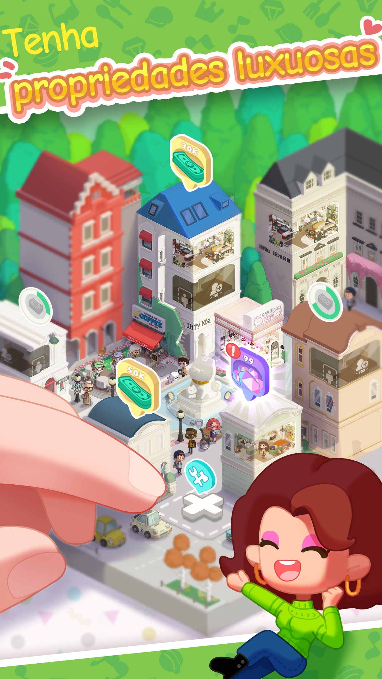 Captura de ecrã 2 da app Rent Please! Landlord Sim