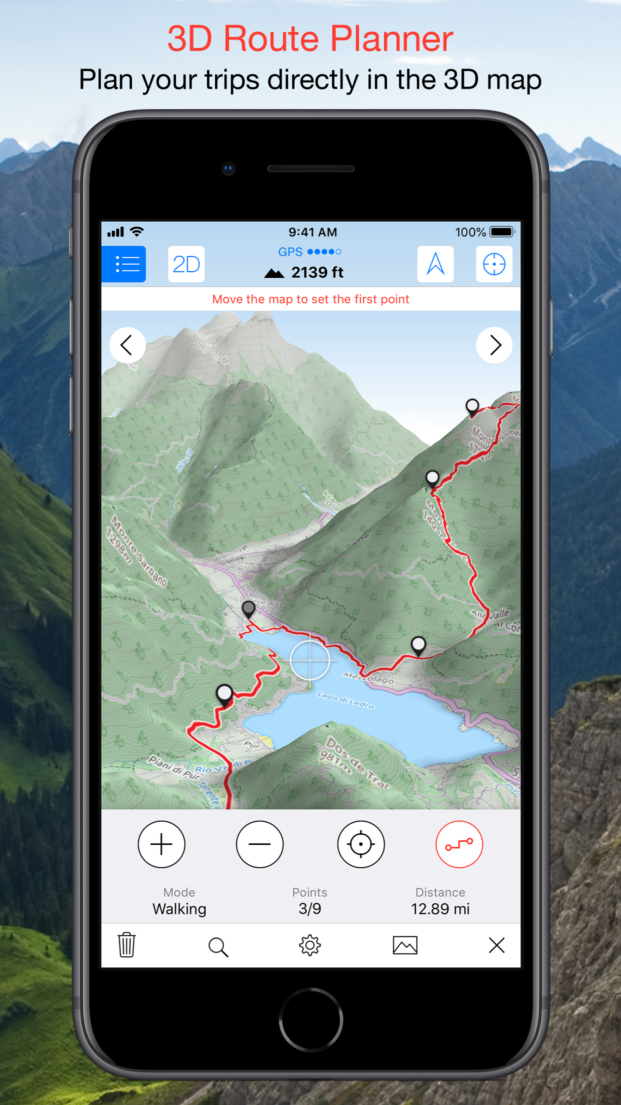 Captura de ecrã 4 da app Maps 3D PRO - Outdoor GPS