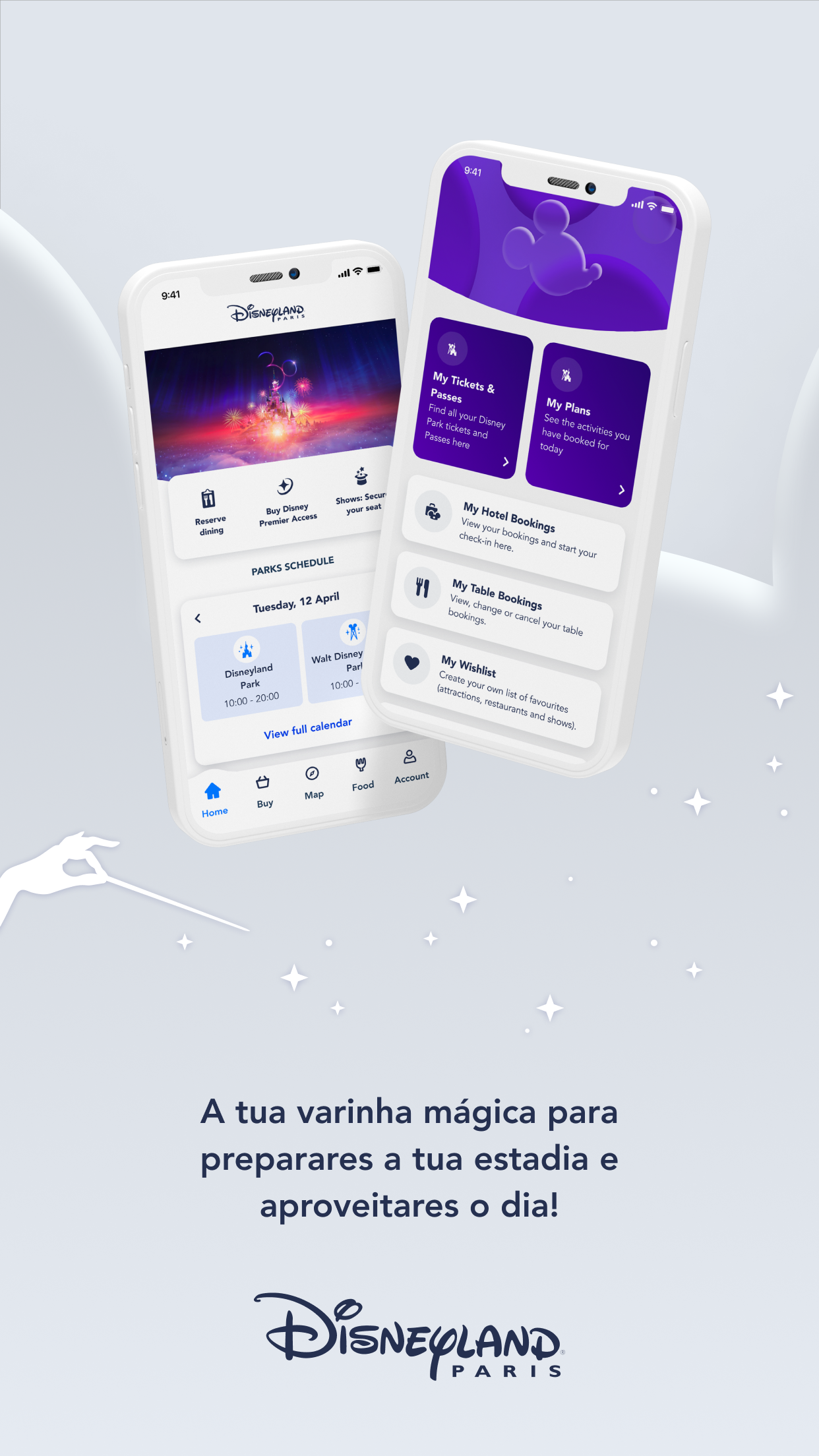 Captura de ecrã 1 da app Disneyland® Paris