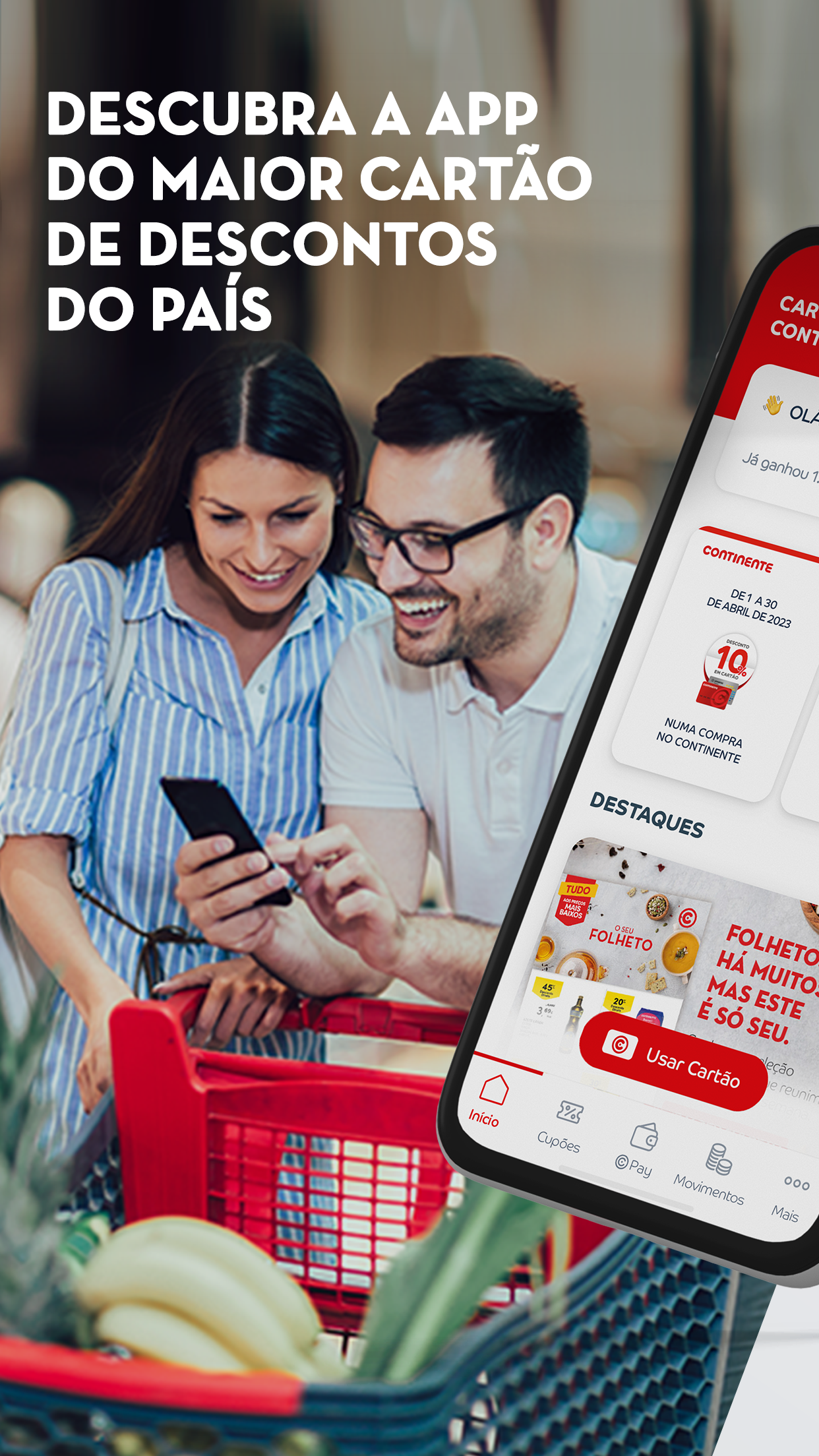 Captura de ecrã 1 da app Cartão Continente