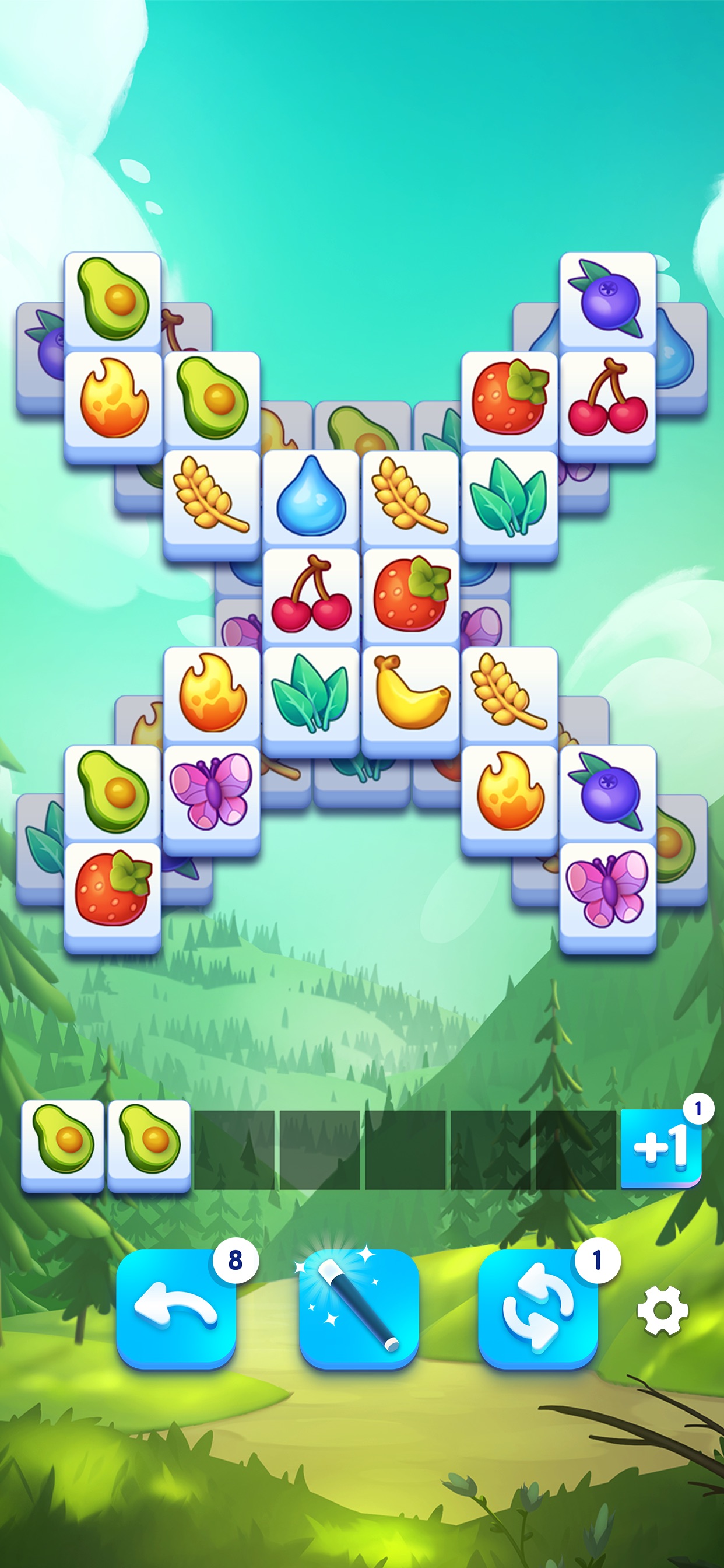 Captura de ecrã 1 da app Triple Tile: Jogo de Puzzles