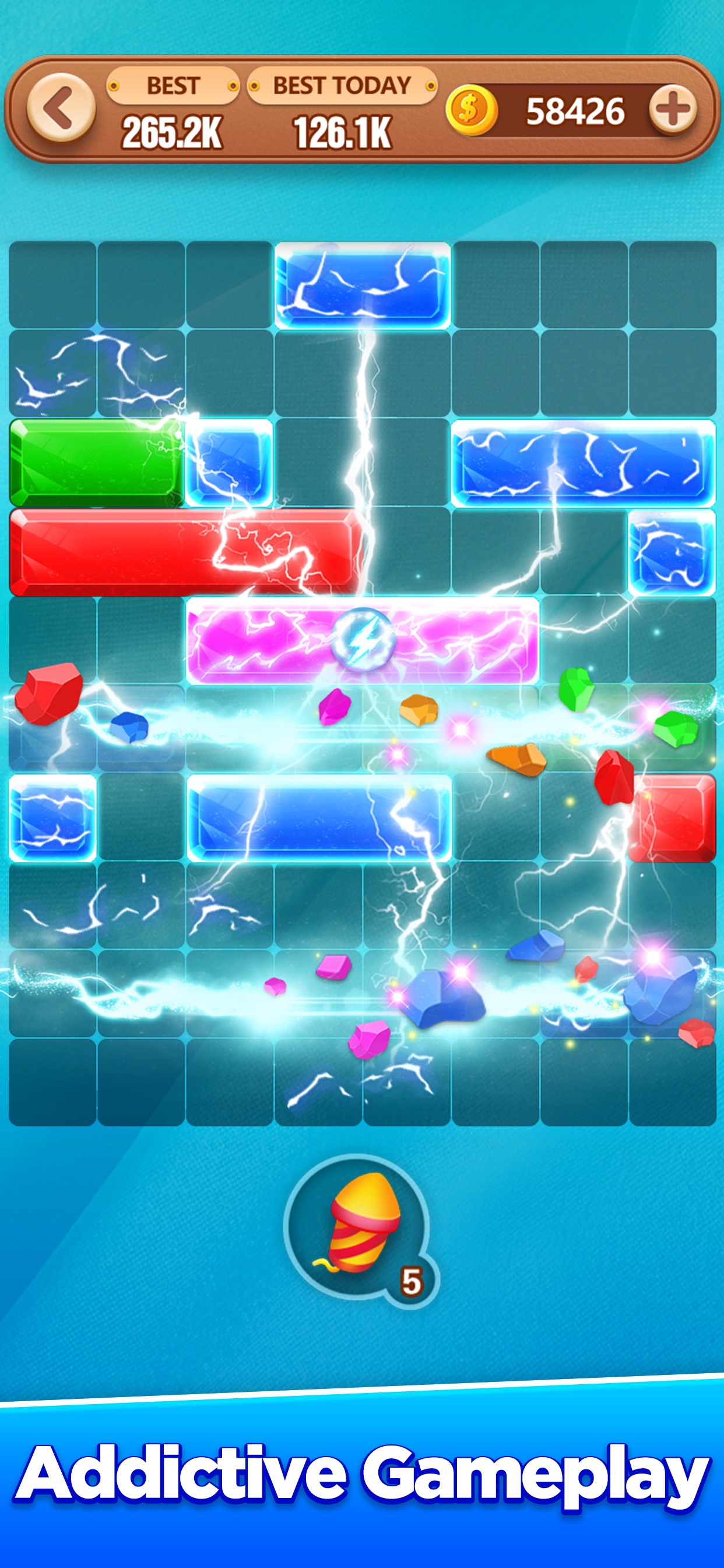 Captura de ecrã 4 da app Bloco Deslizante