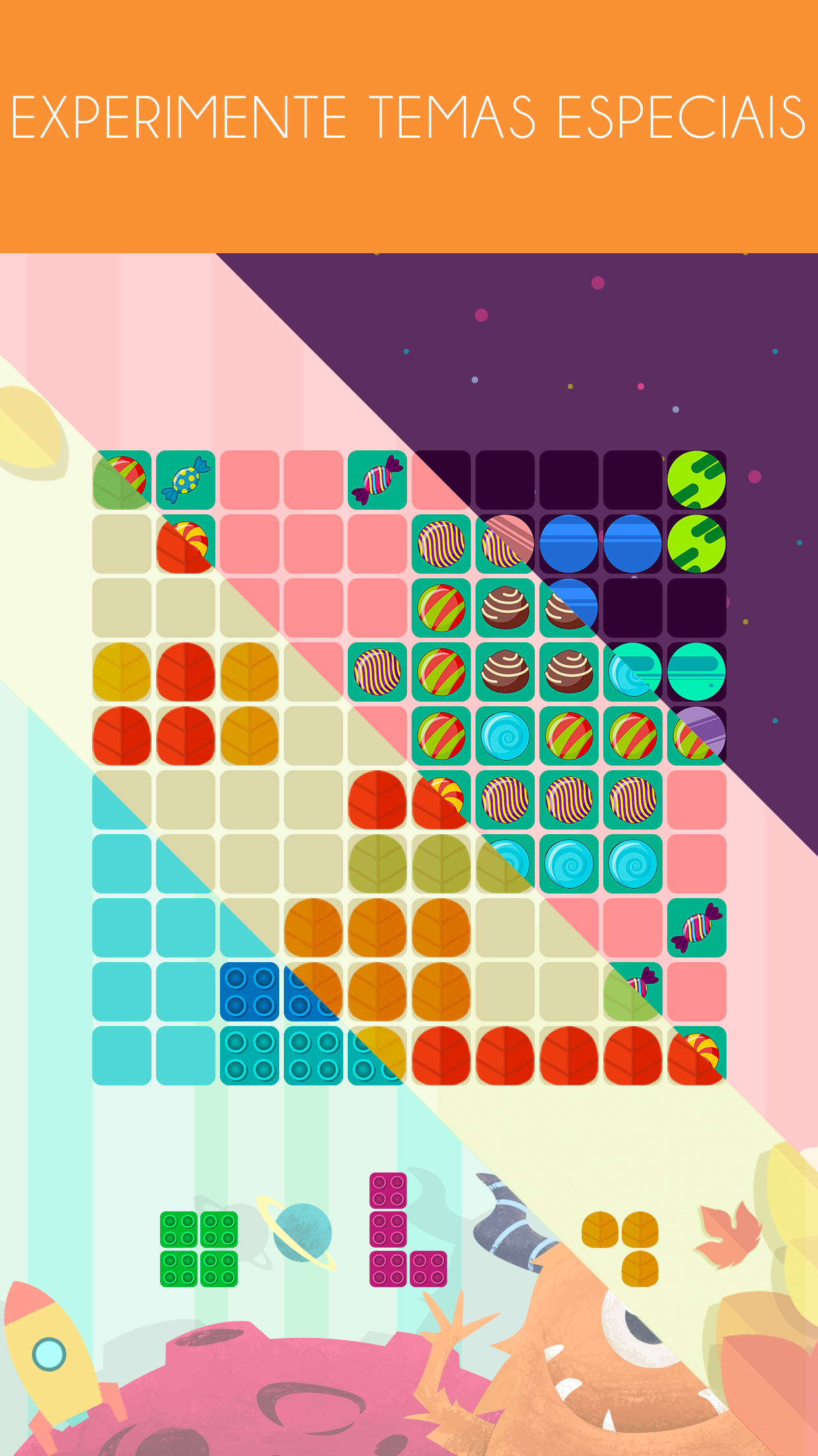 Captura de ecrã 2 da app 1010! Block Puzzle Game