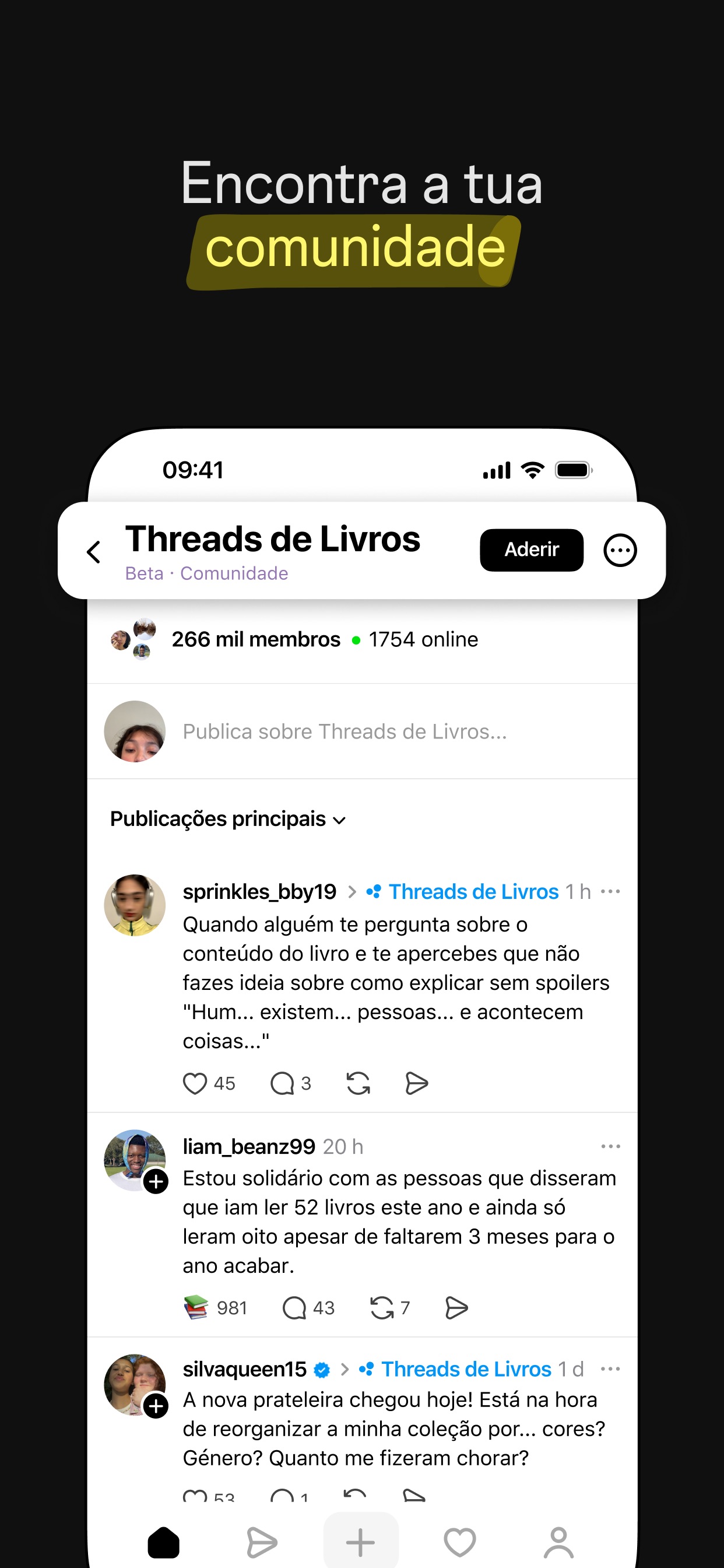 Captura de ecrã 3 da app Threads