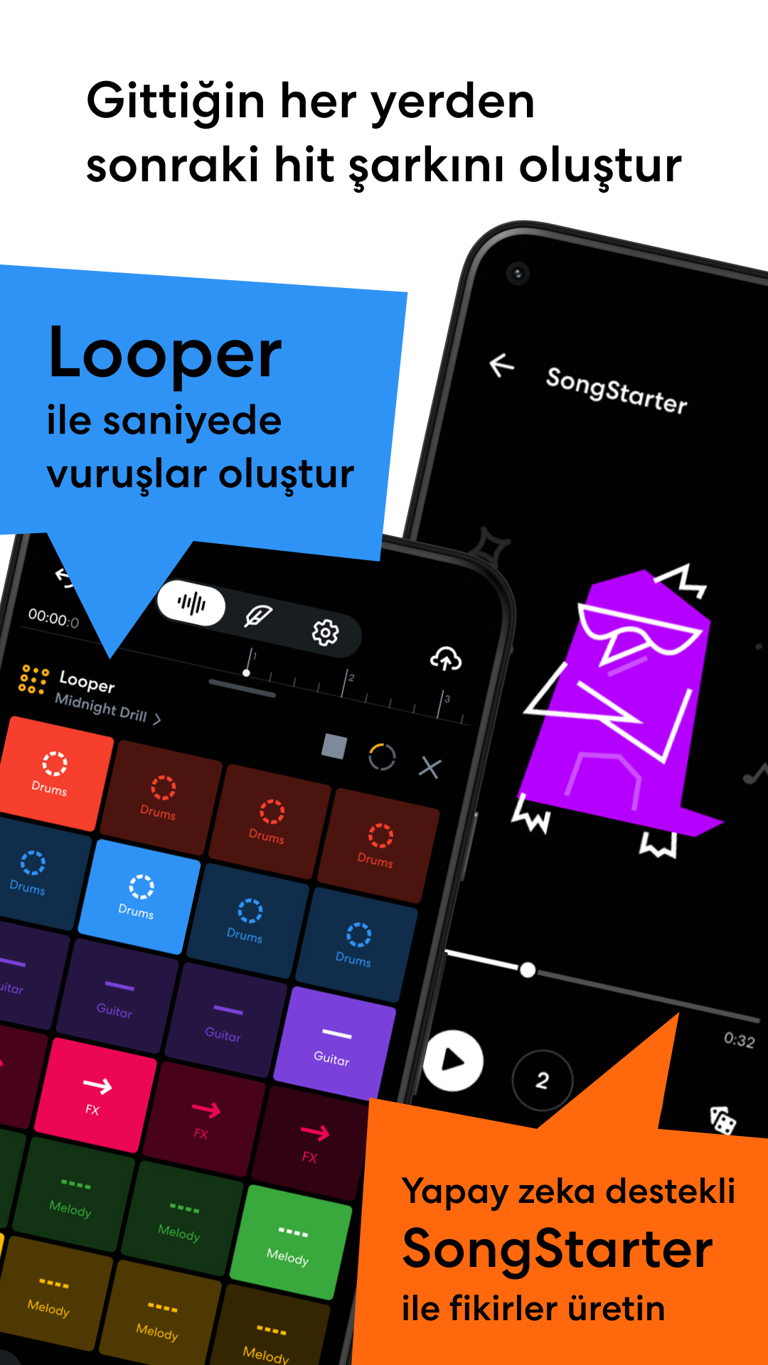 Captura de ecrã 4 da app BandLab - estúdio de música