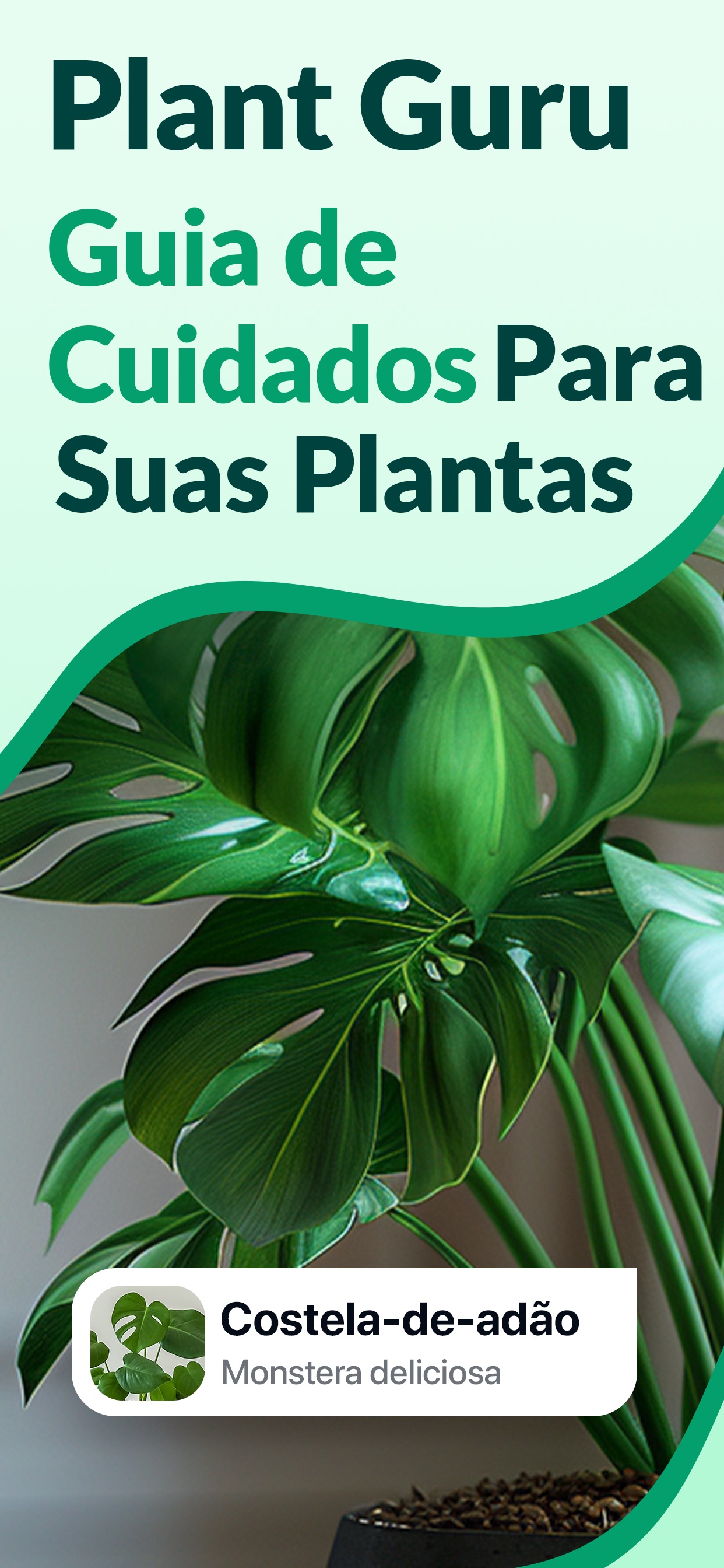 Captura de ecrã 1 da app Plant Guru - Cuidar de plantas