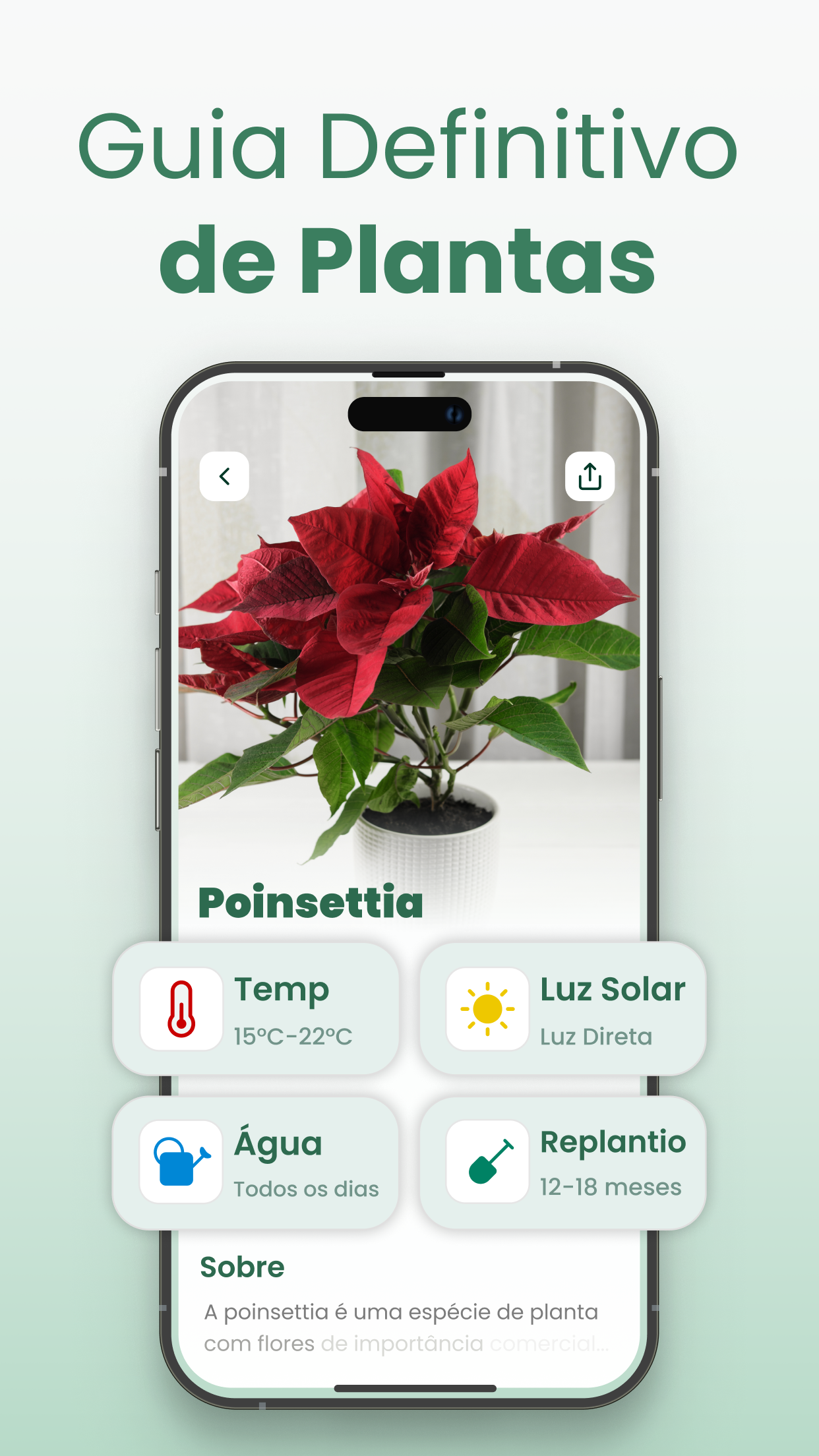 Captura de ecrã 2 da app Plantify: Identificar Plantas