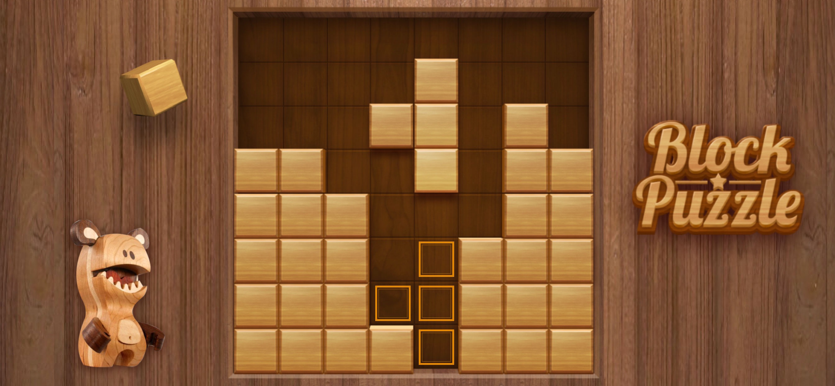 Captura de ecrã 4 da app Wood Cube Puzzle