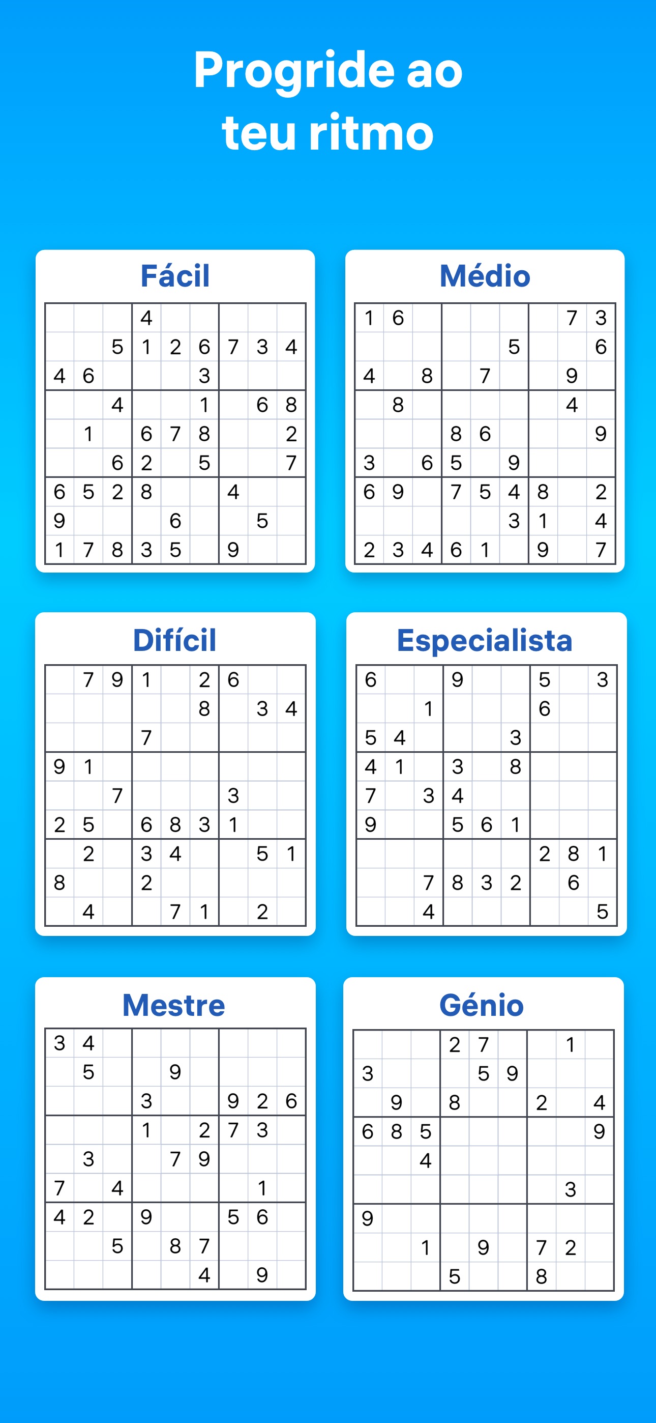 Captura de ecrã 4 da app Sudoku.com - Puzzle clássico