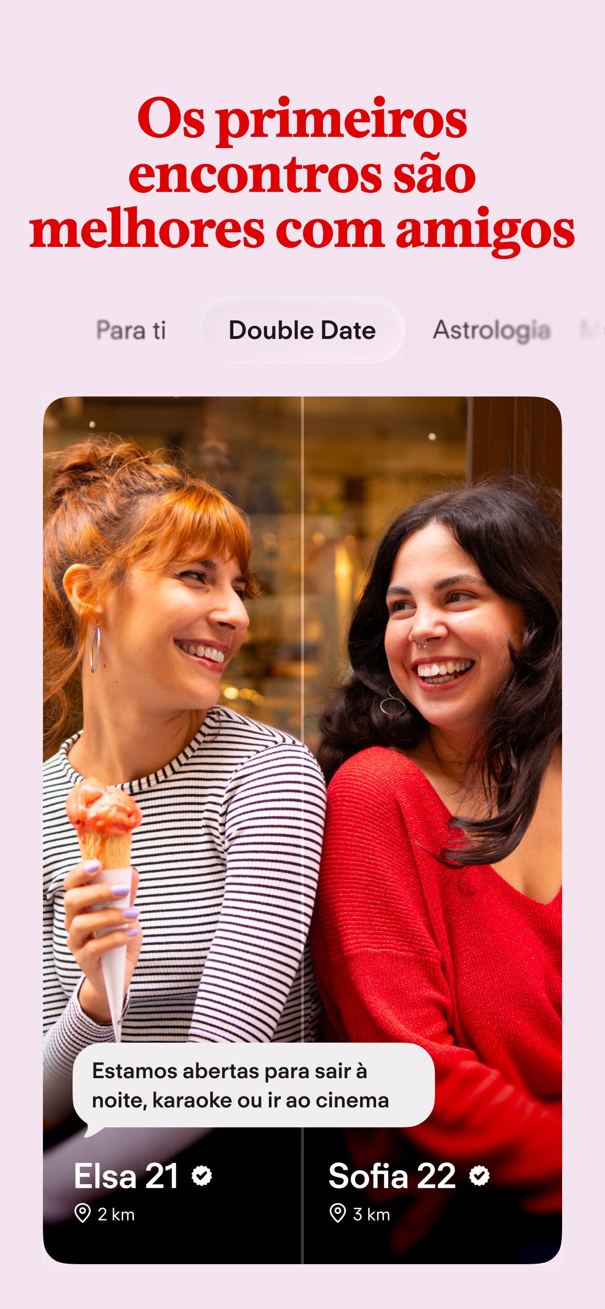 Captura de ecrã 3 da app Tinder