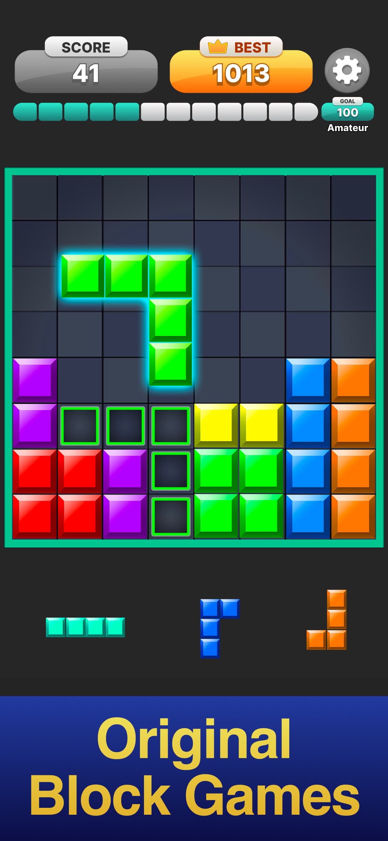 Captura de ecrã 3 da app Block Puzzle ·