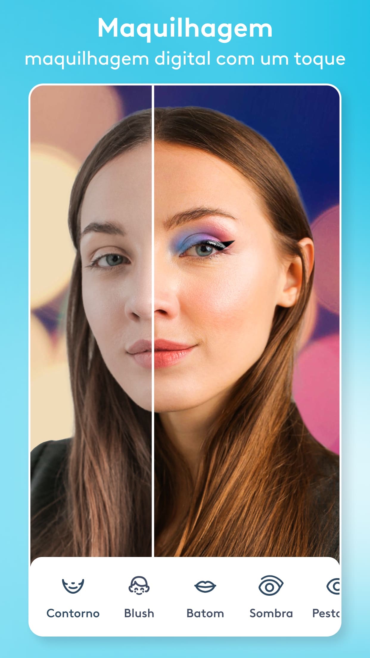 Captura de ecrã 1 da app Facetune da Lightricks