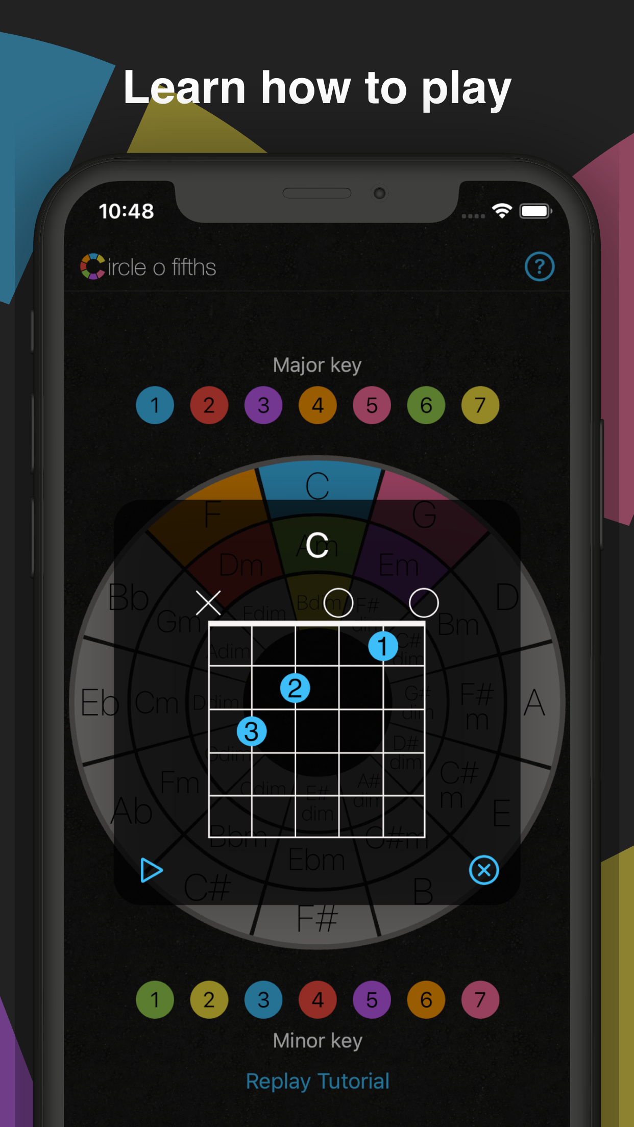 Circle o Fifths: Music Theory screenshot 2
