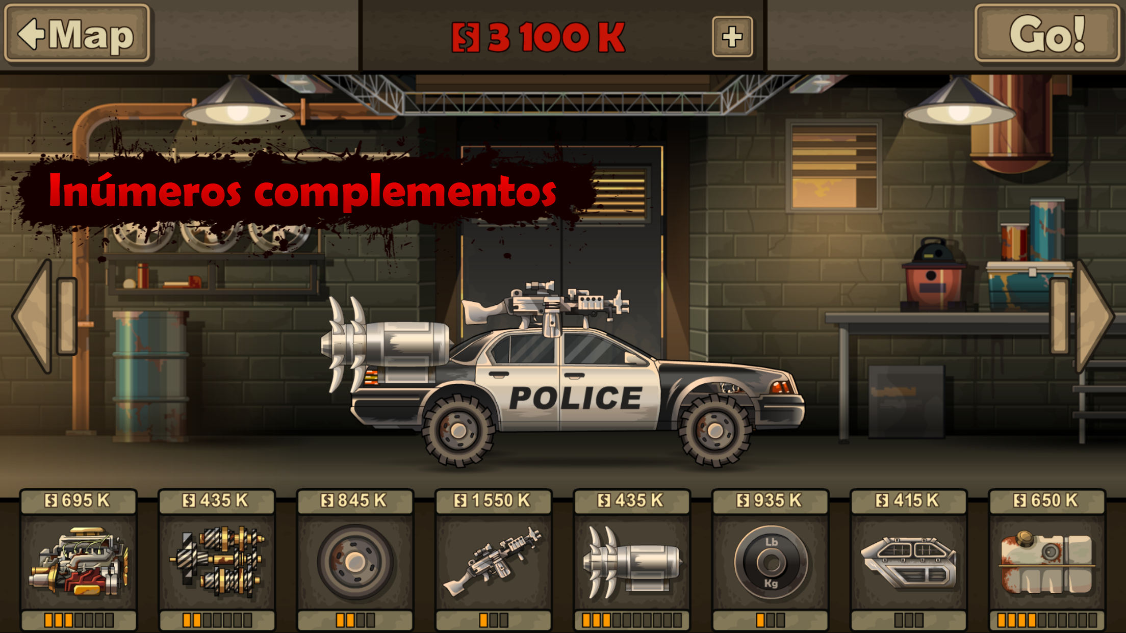 Captura de ecrã 4 da app Earn to Die 2