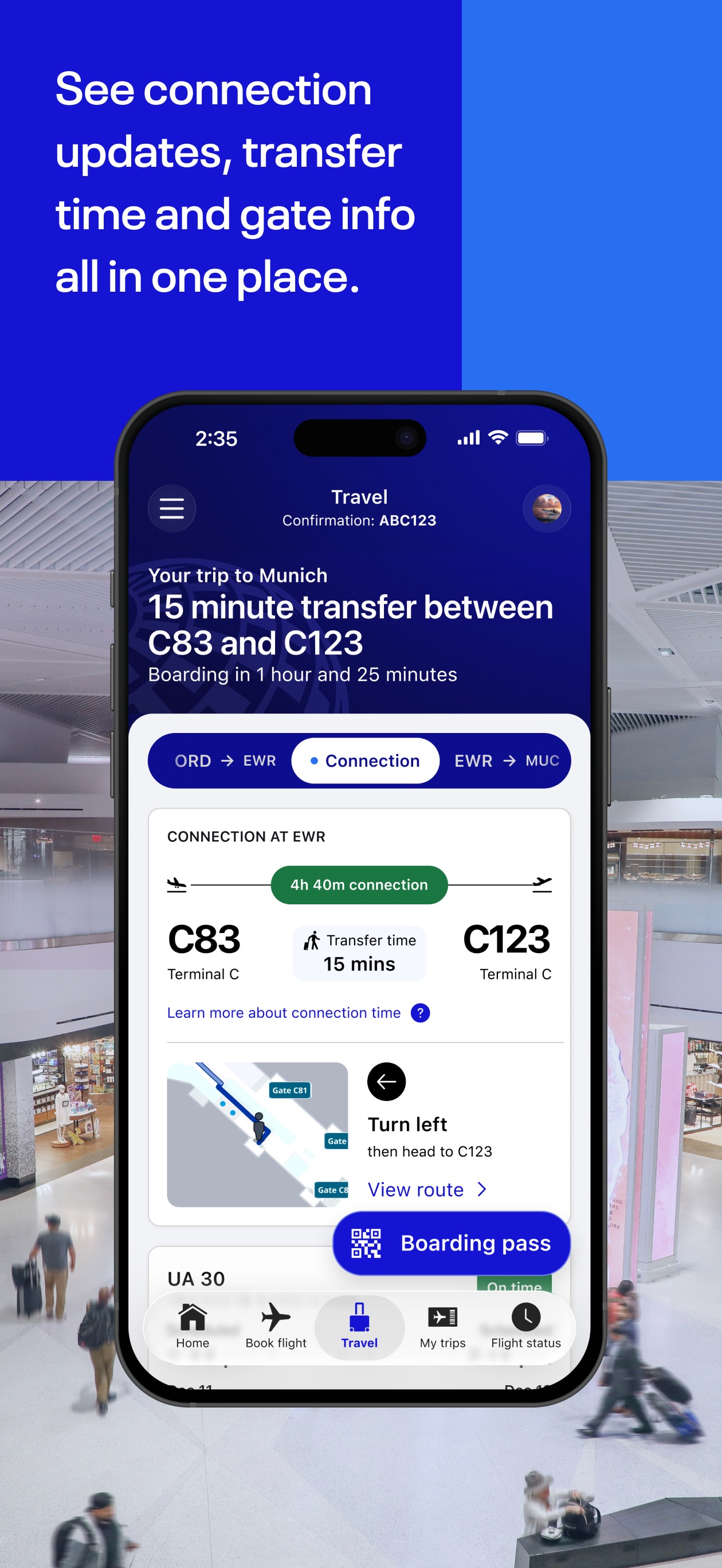 United Airlines screenshot 3