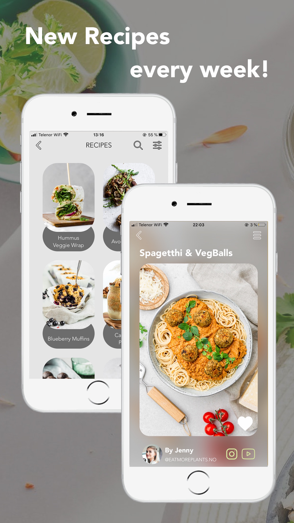 Captura de ecrã 3 da app EatMorePlants – Vegan Recipes
