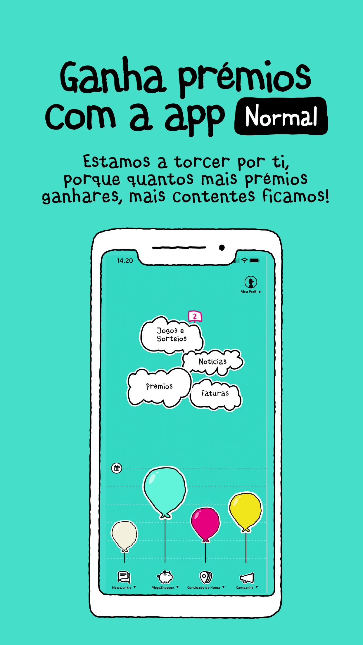Captura de ecrã 1 da app NORMAL