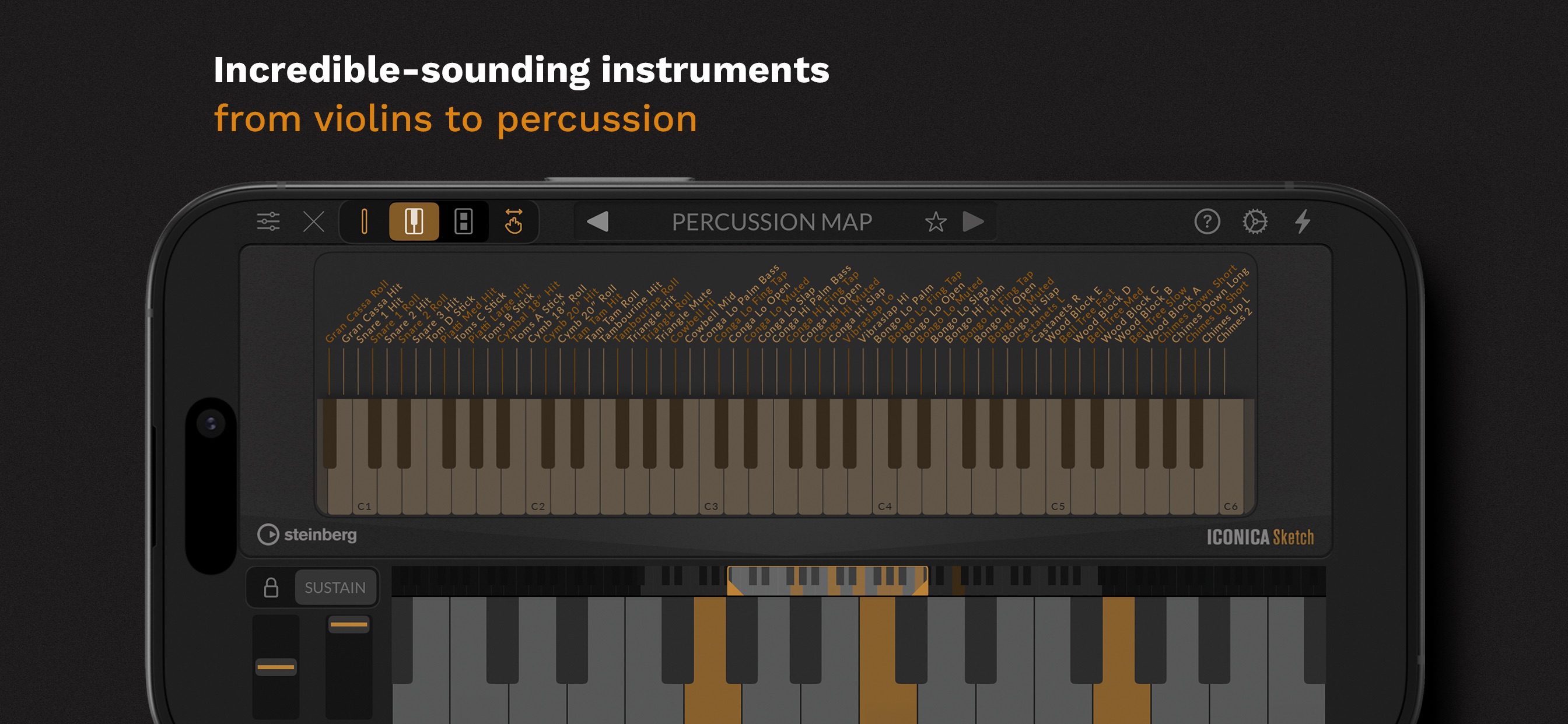 Captura de ecrã 2 da app Iconica Sketch - Orchestra app