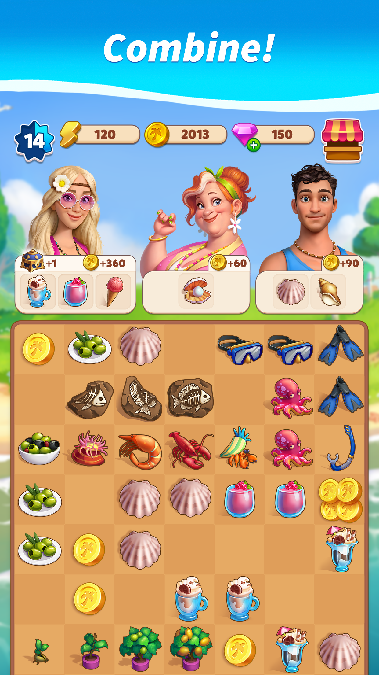 Captura de ecrã 1 da app Travel Town - Combine Aventura