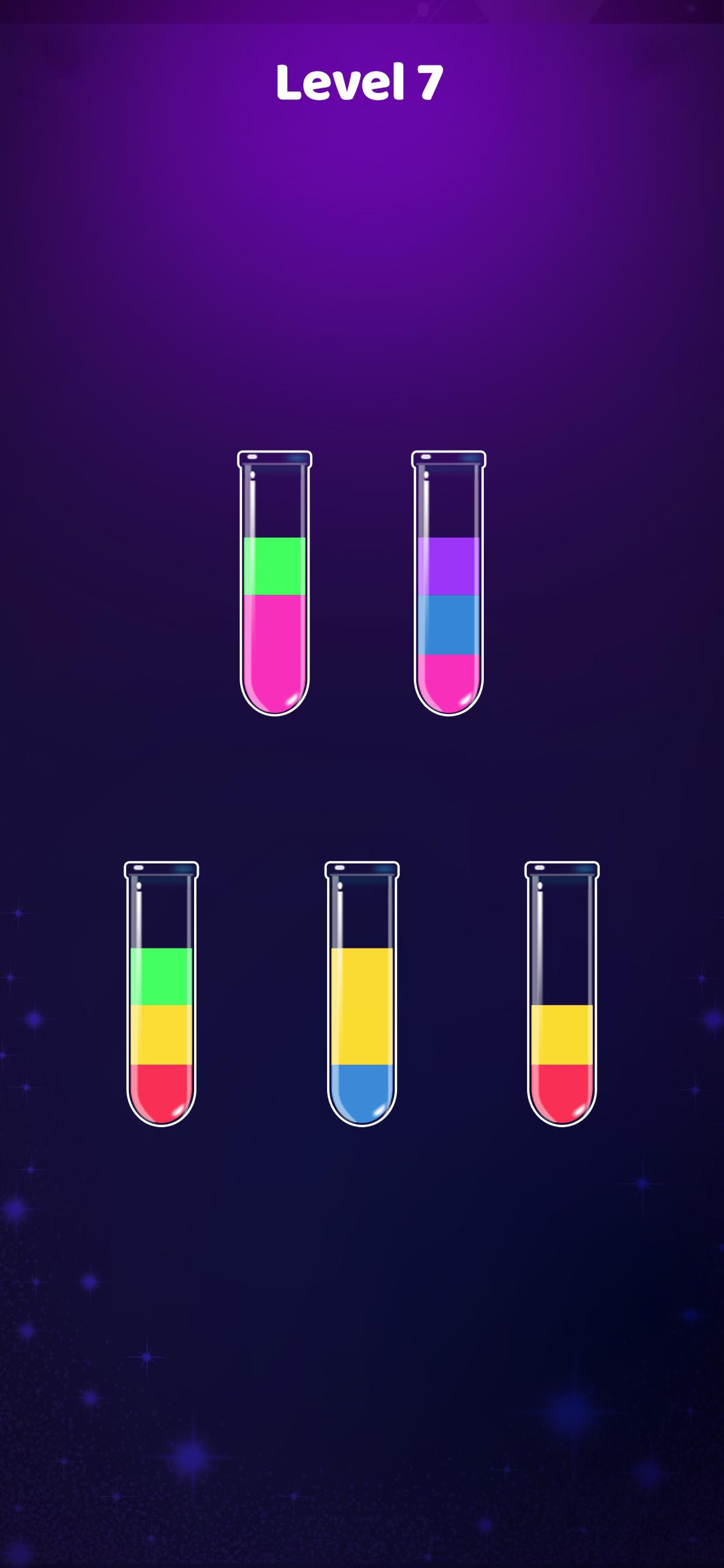 Captura de ecrã 4 da app SortPuz - Water Sort Puzzles