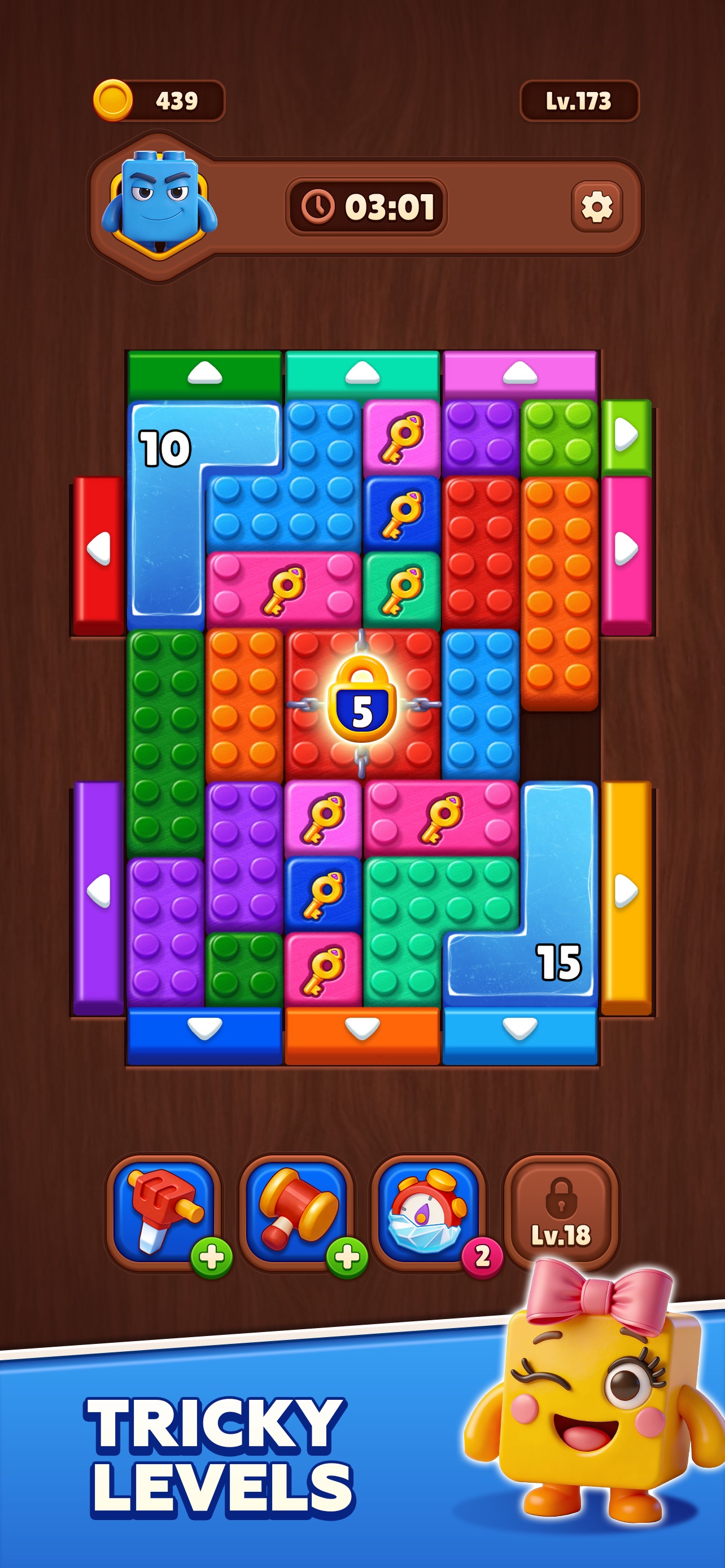 Captura de ecrã 2 da app Screw Block Escape
