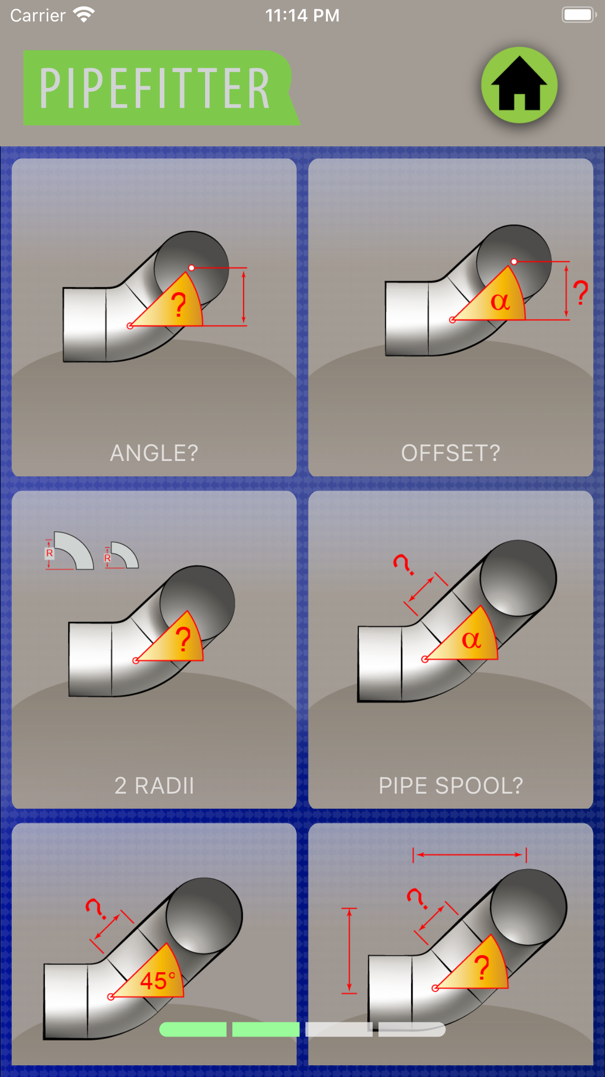 Captura de ecrã 2 da app Pipefitter