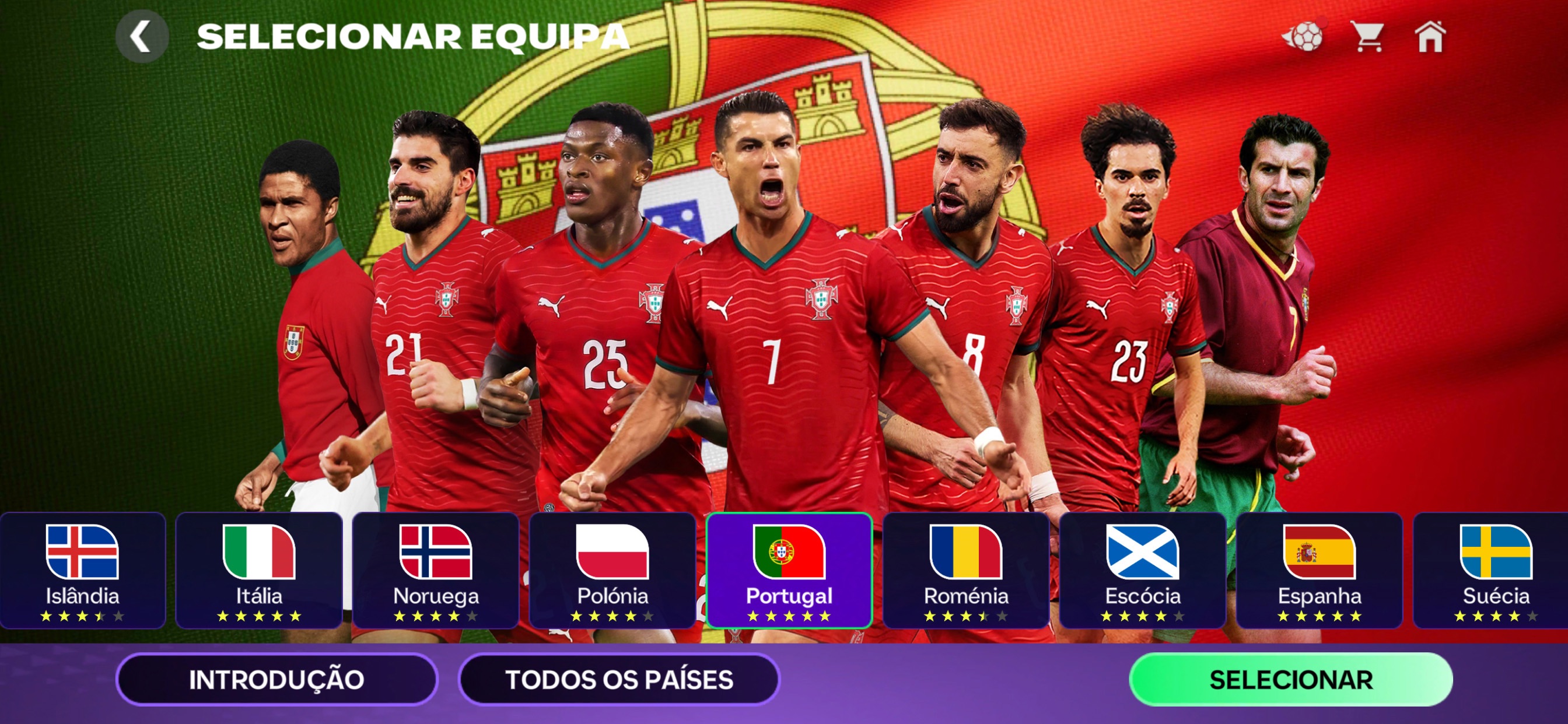 Captura de ecrã 3 da app EA SPORTS FC™ Futebol Mobile