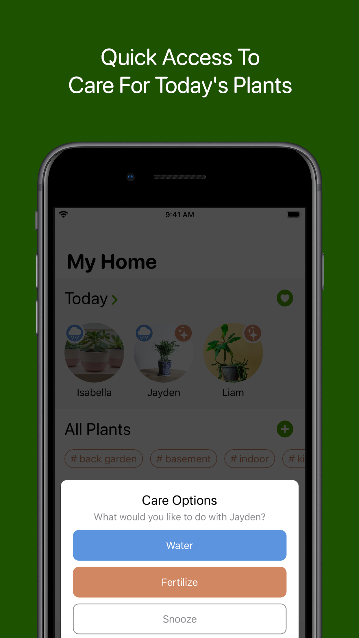 Captura de ecrã 3 da app Droplet - Plant Care