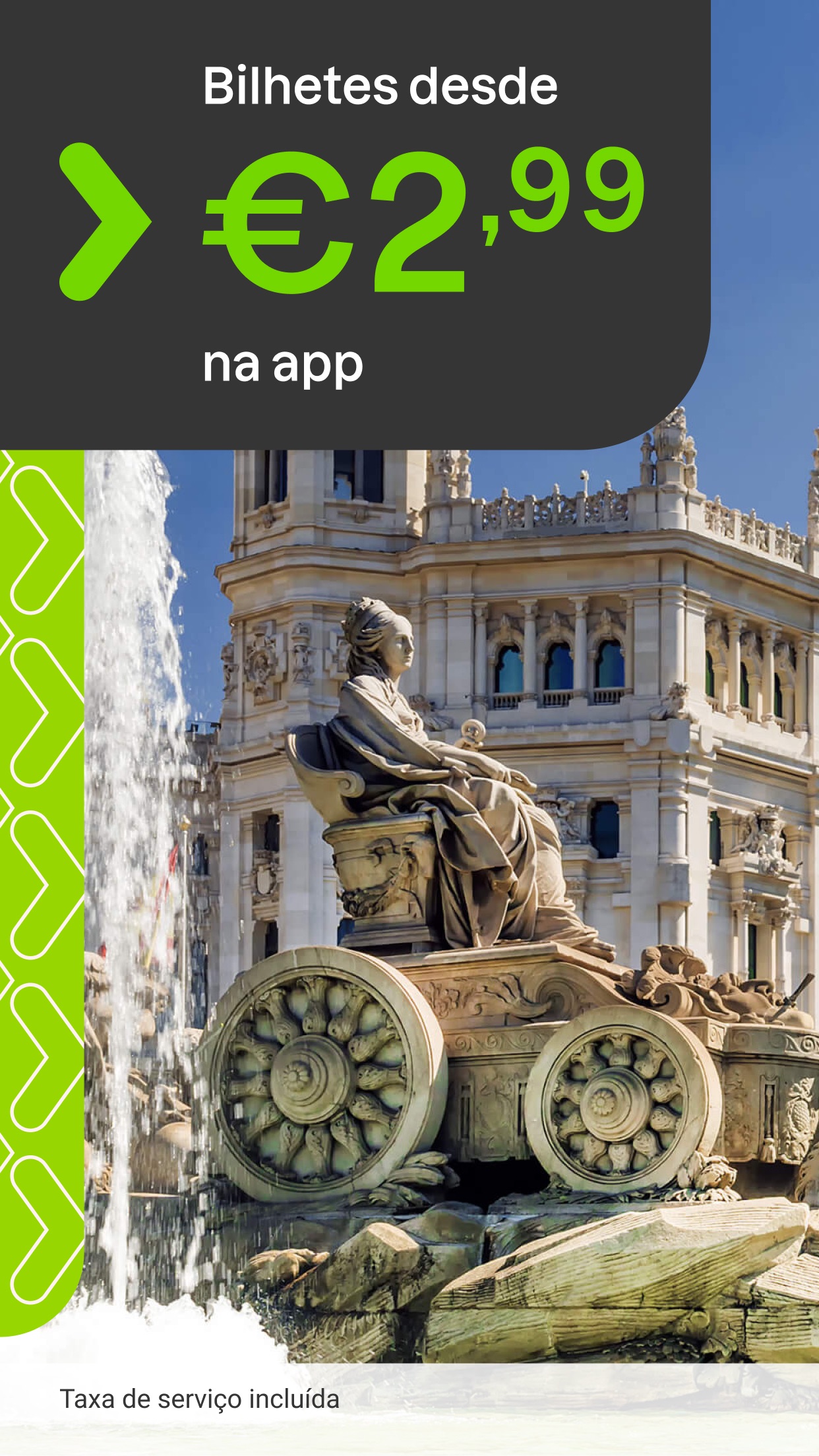 Captura de ecrã 1 da app FlixBus: Bilhetes de Autocarro
