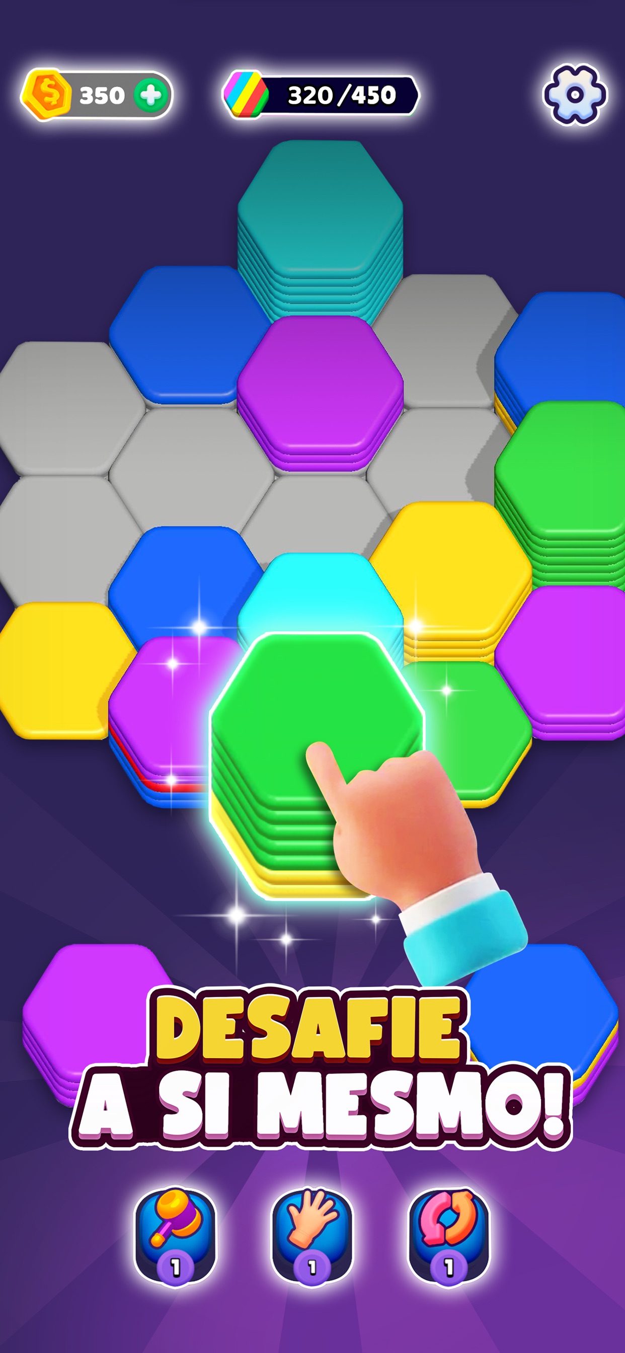 Captura de ecrã 4 da app Hexa Sort