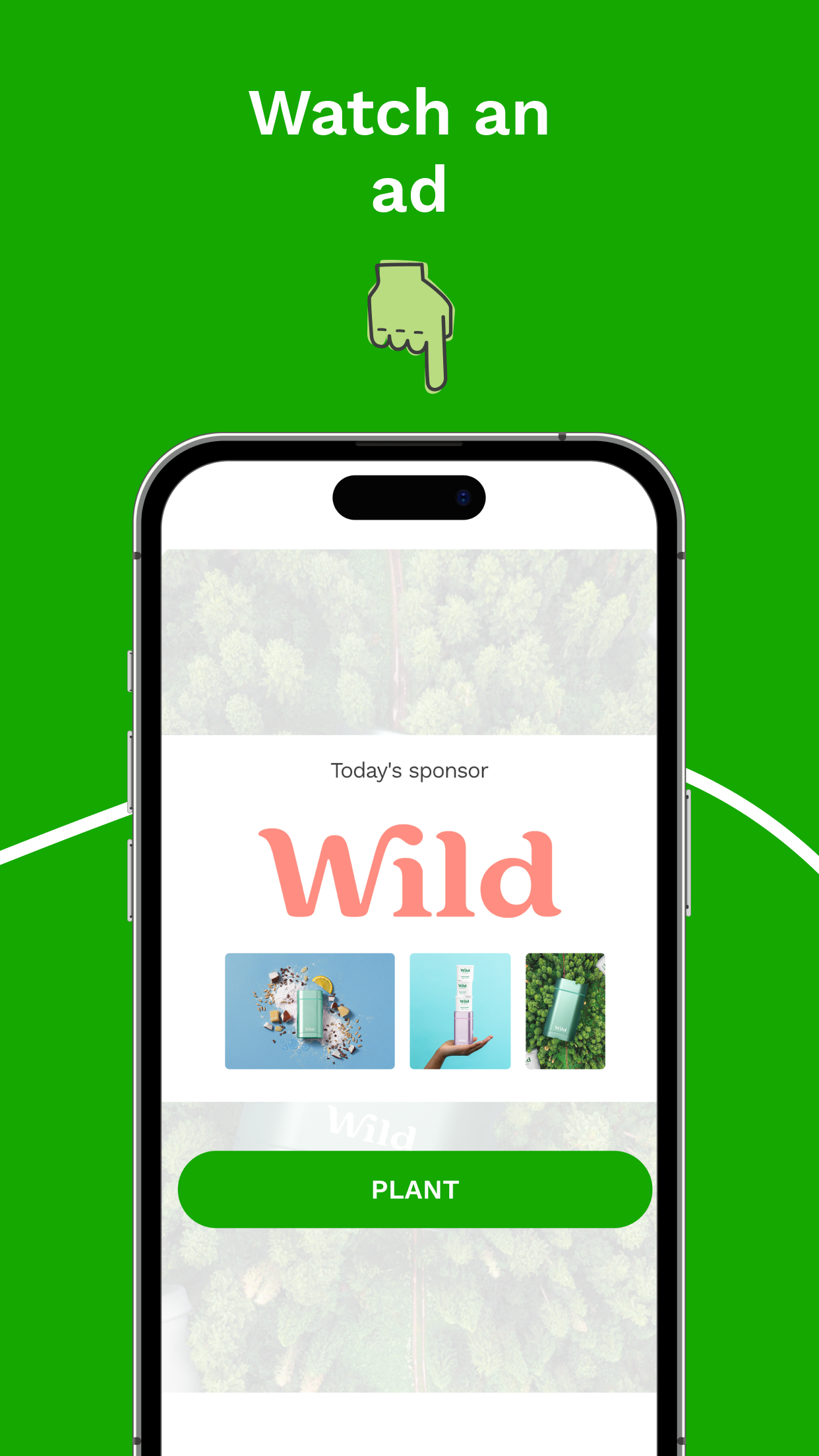 Captura de ecrã 3 da app Treeapp: Plant Trees for Free