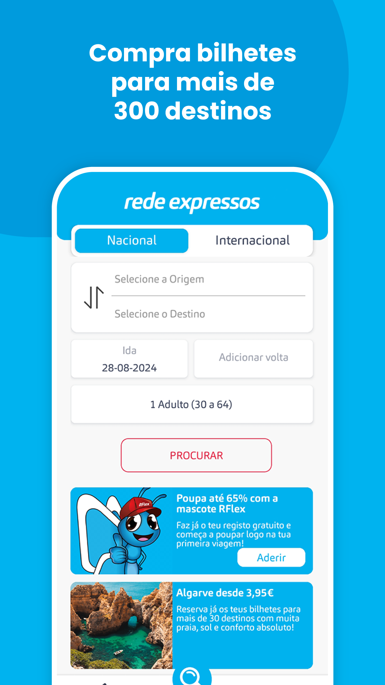 Captura de ecrã 2 da app Rede Expressos