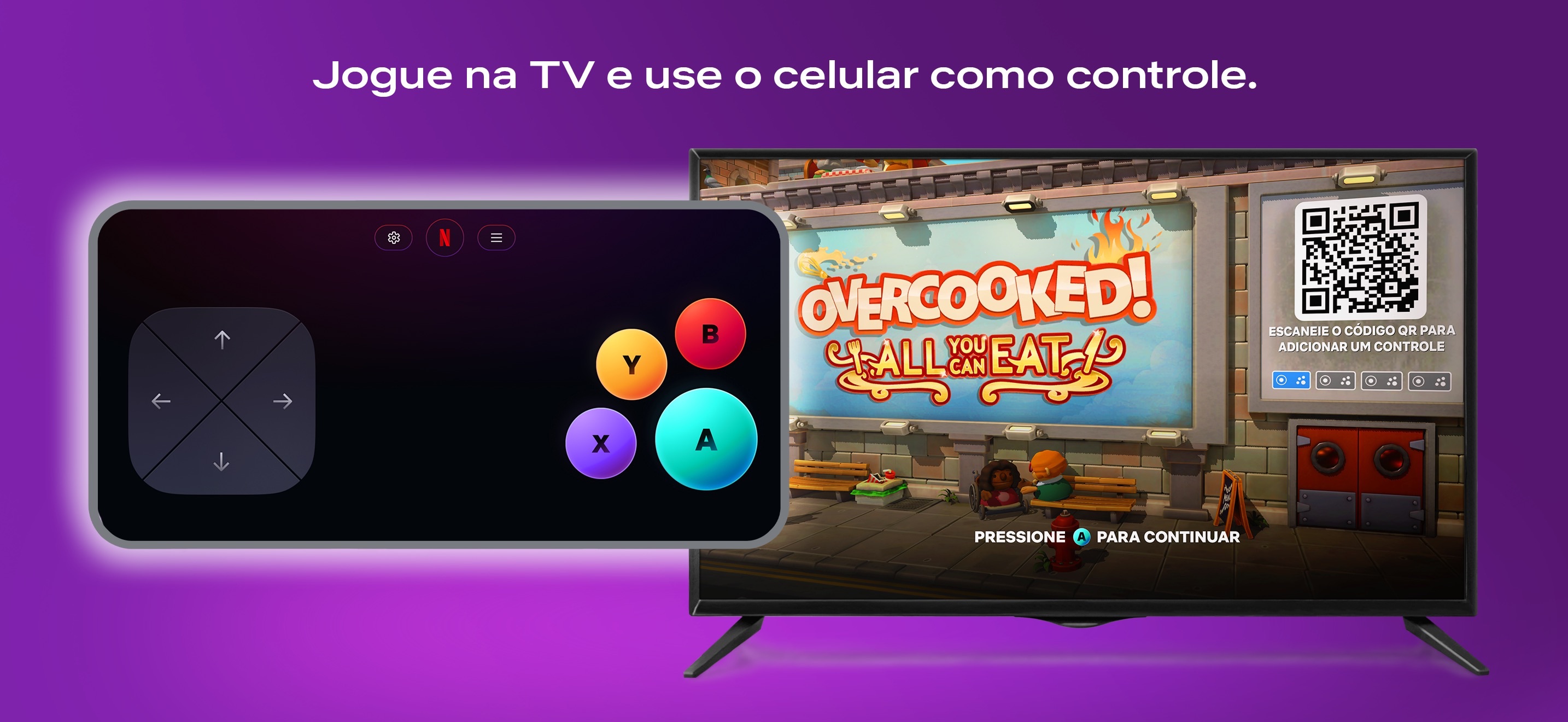 Captura de ecrã 1 da app Netflix Game Controller
