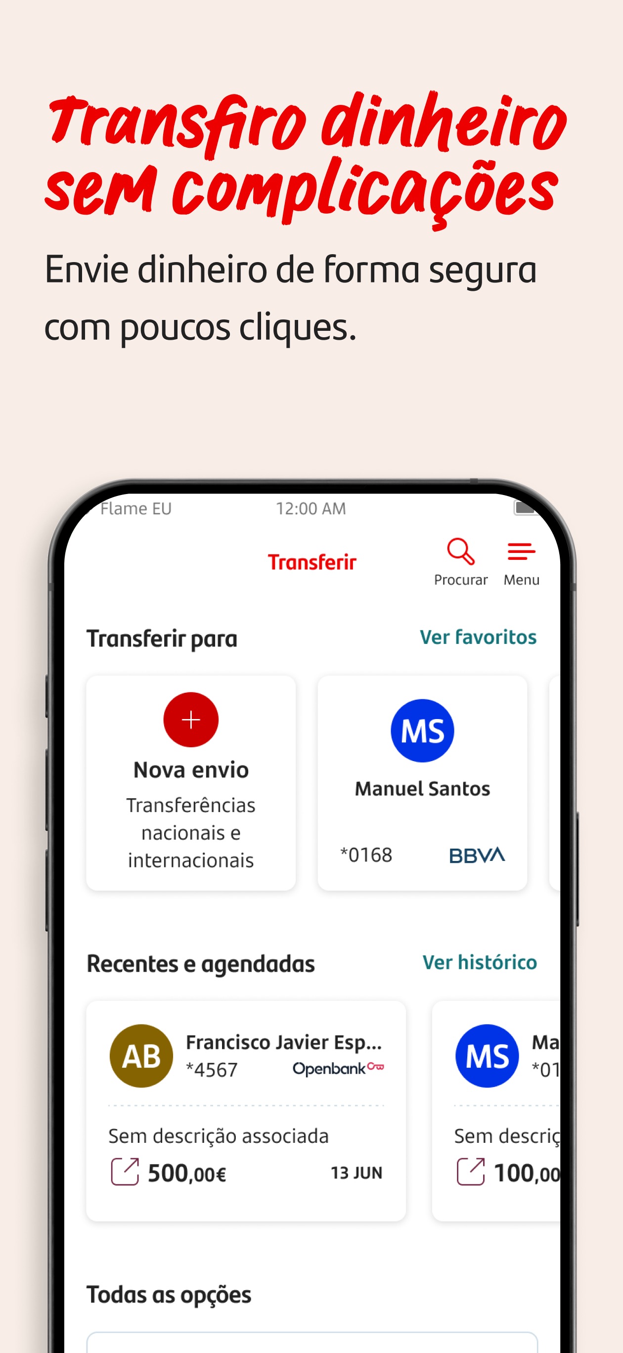 Captura de ecrã 4 da app Santander Portugal