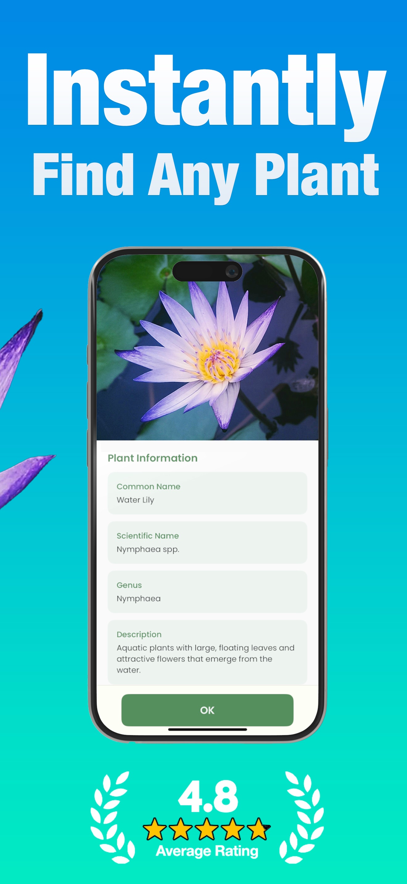 Captura de ecrã 2 da app Plant Identification