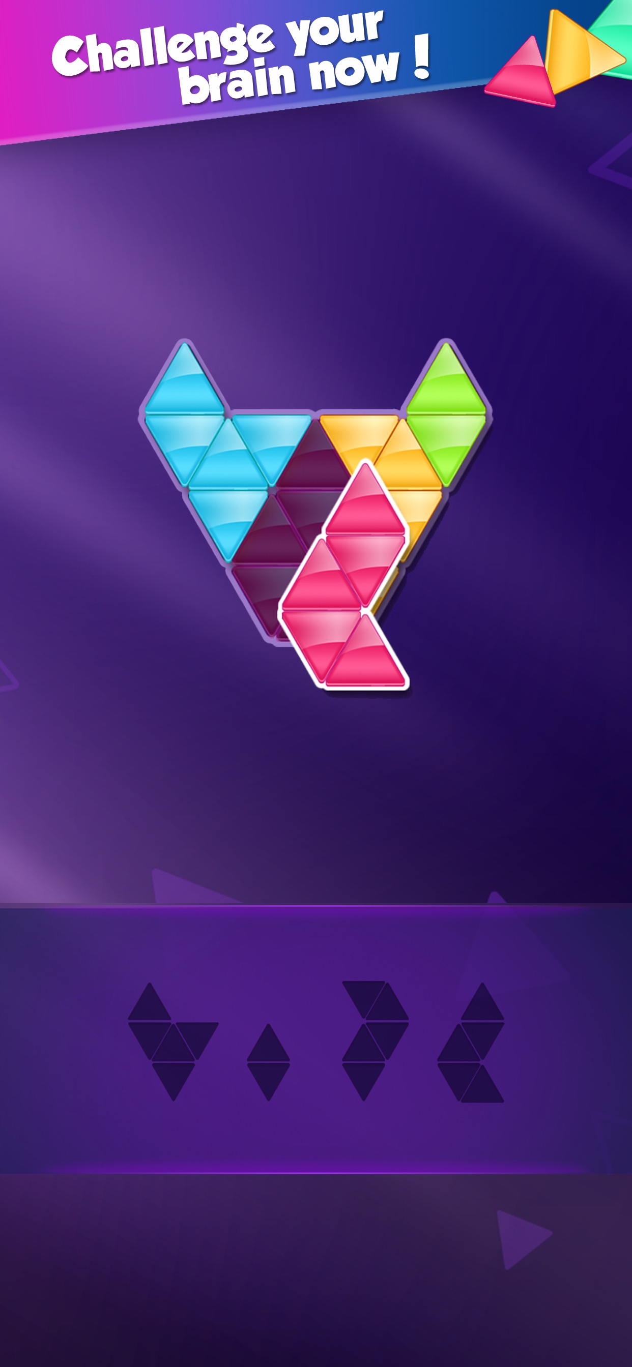 Captura de ecrã 3 da app Block! Triangle puzzle:Tangram