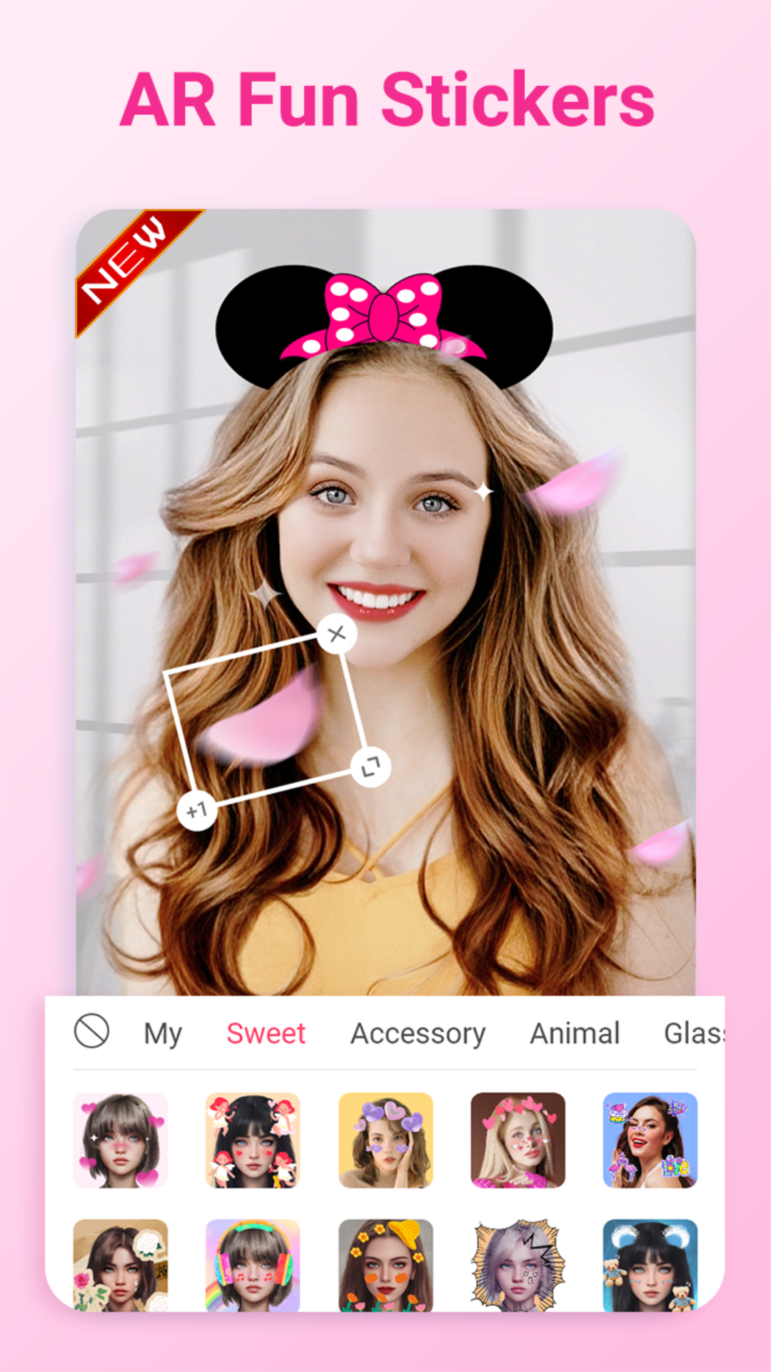 Captura de ecrã 3 da app Câmera de Beleza-Câmera Selfie