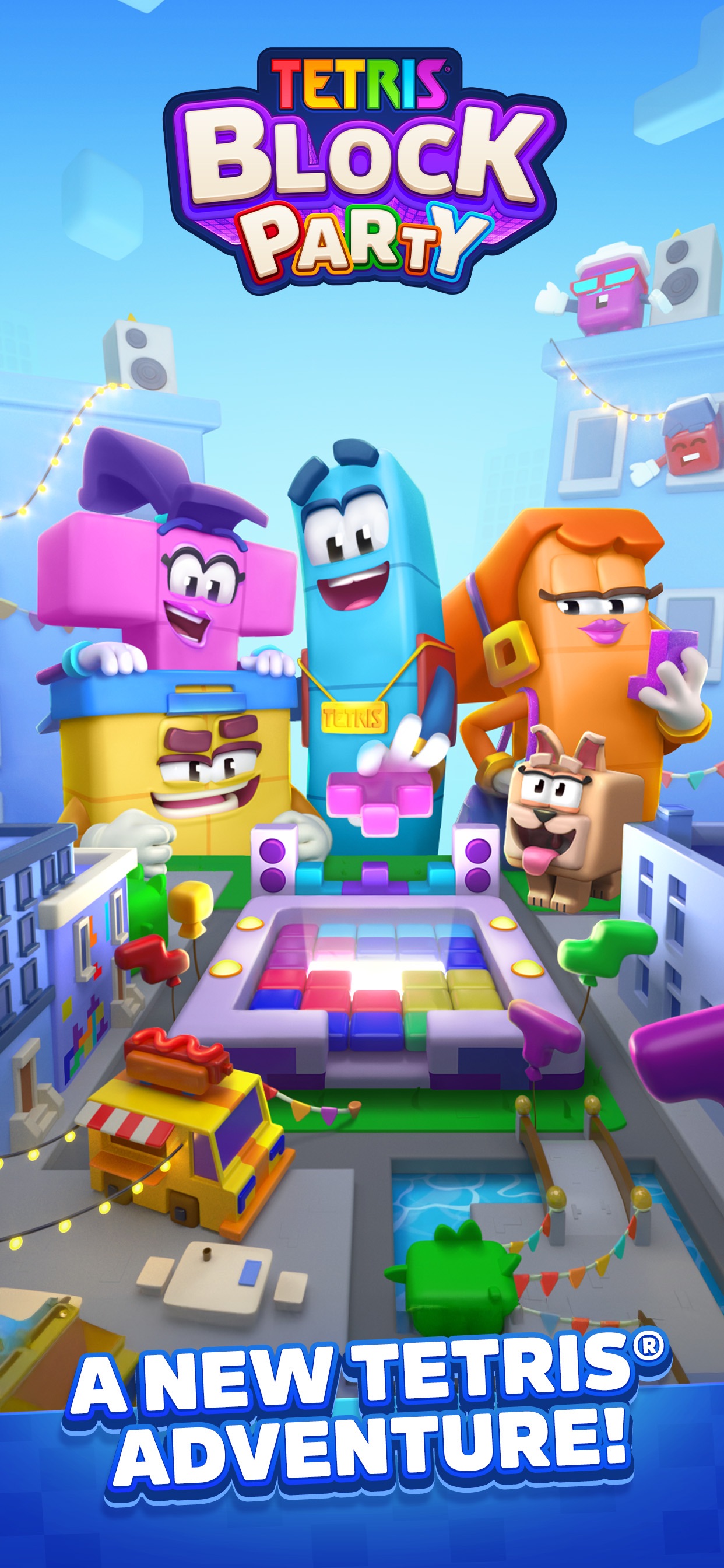 Captura de ecrã 1 da app Tetris® Block Party