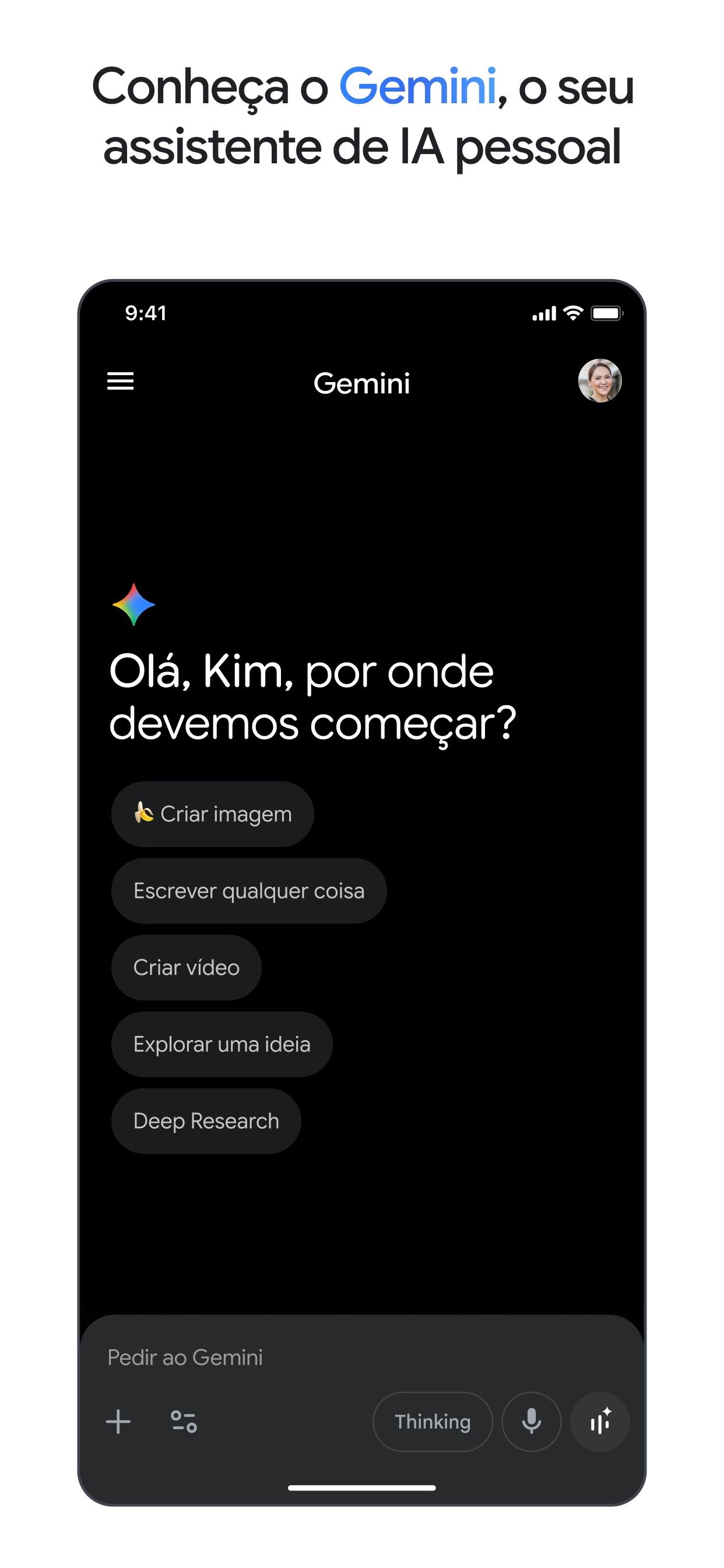 Captura de ecrã 3 da app Google Gemini