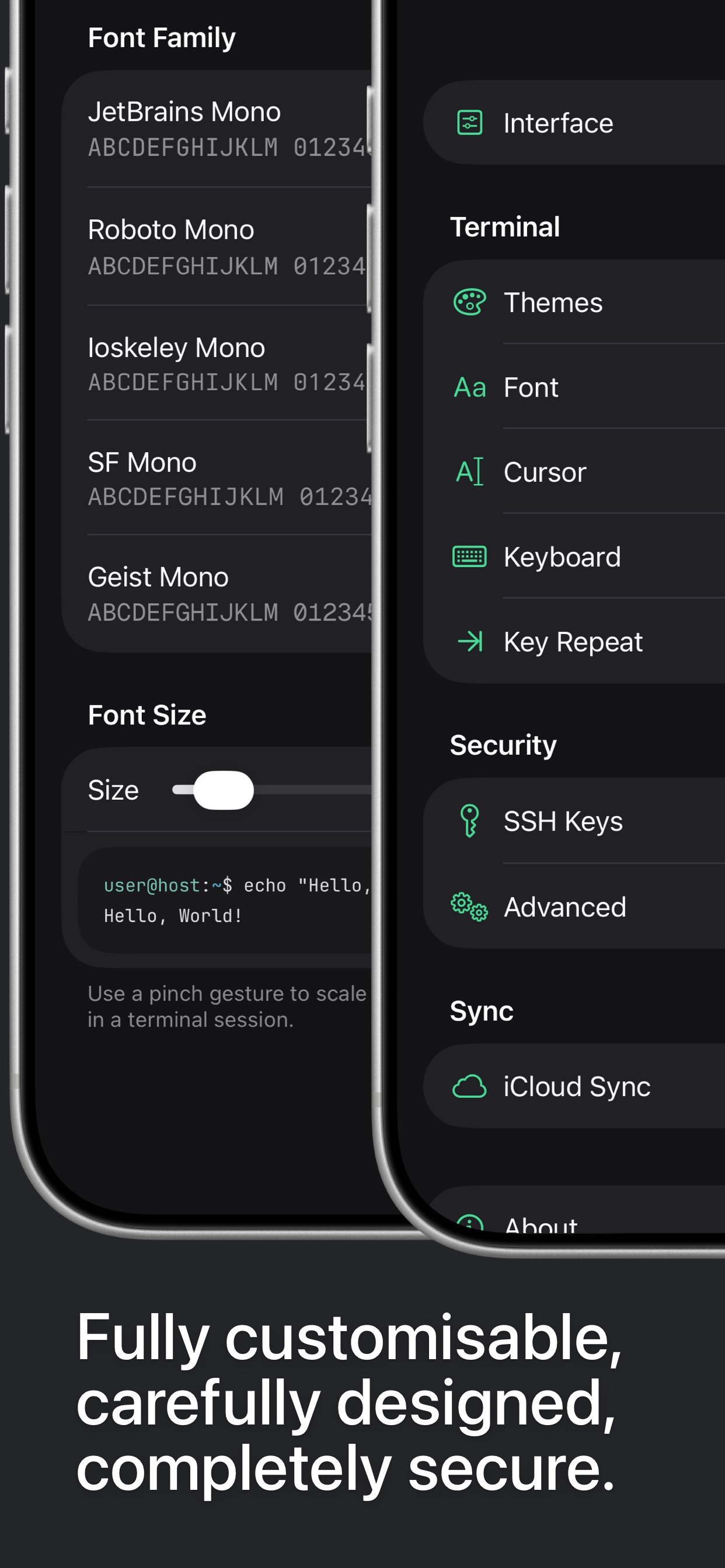 Echo - SSH + Mosh Client screenshot 4