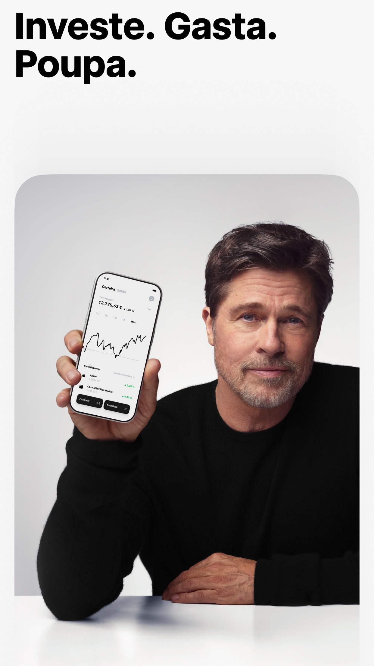 Captura de ecrã 1 da app Trade Republic: Broker & Banco