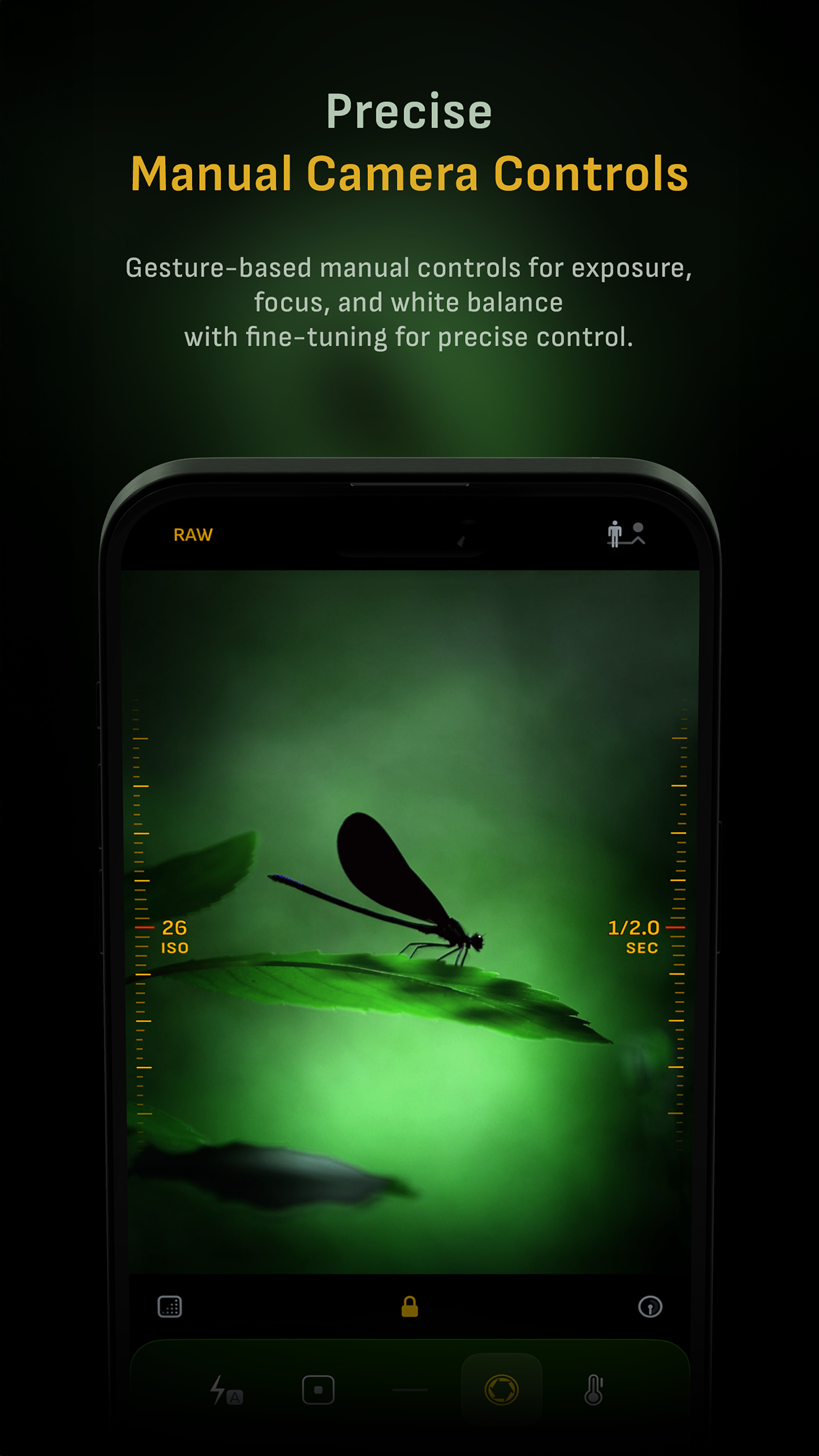Captura de ecrã 3 da app Camera M - Câmera manual