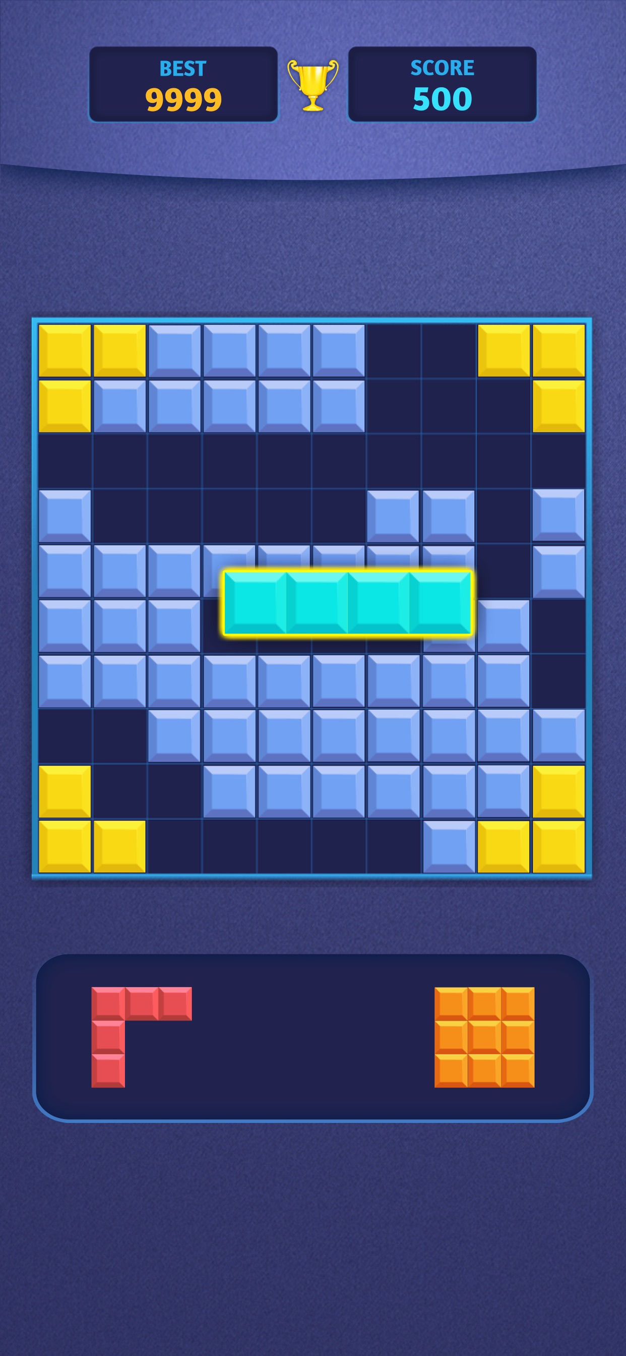 Captura de ecrã 4 da app Block Classic - Block Puzzle